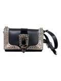 5042 - Christian Louboutin GiddyUp Paloma Clutch Crossbody - New