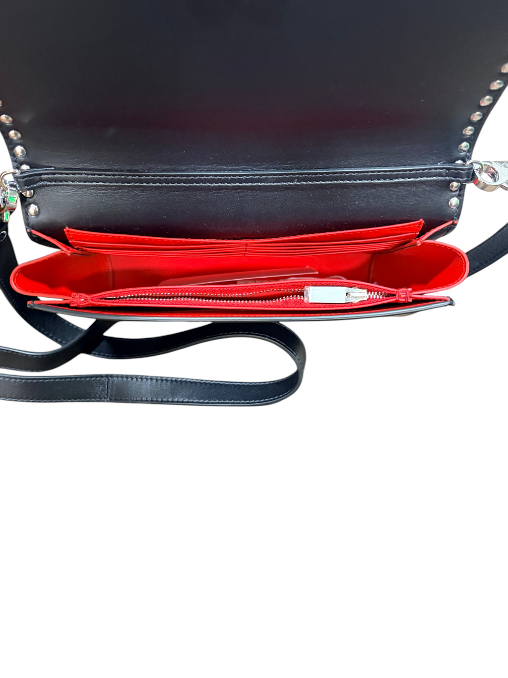 5042 - Christian Louboutin GiddyUp Paloma Clutch Crossbody - New