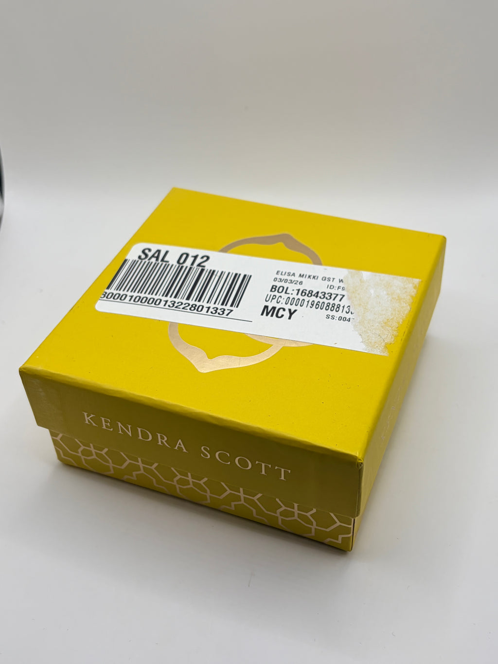 Kendra Scott Elisa Gold Pendant Necklace in Ivory Mother-of-Pearl - NIB