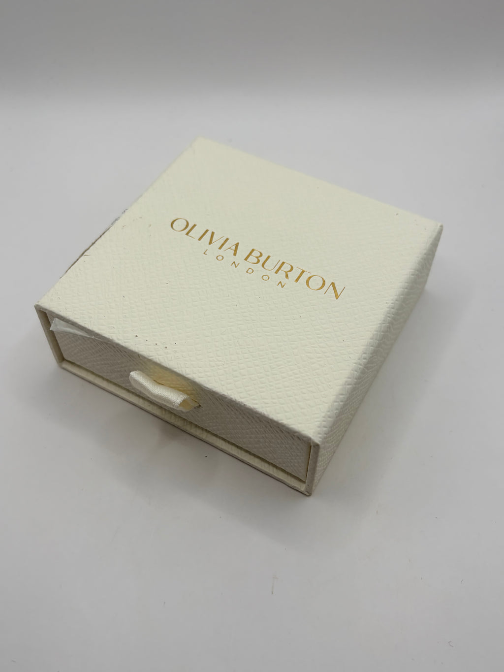 Olivia Burton London Aventurine Cabochon Gold Plated Gemstone Bangle - NIB