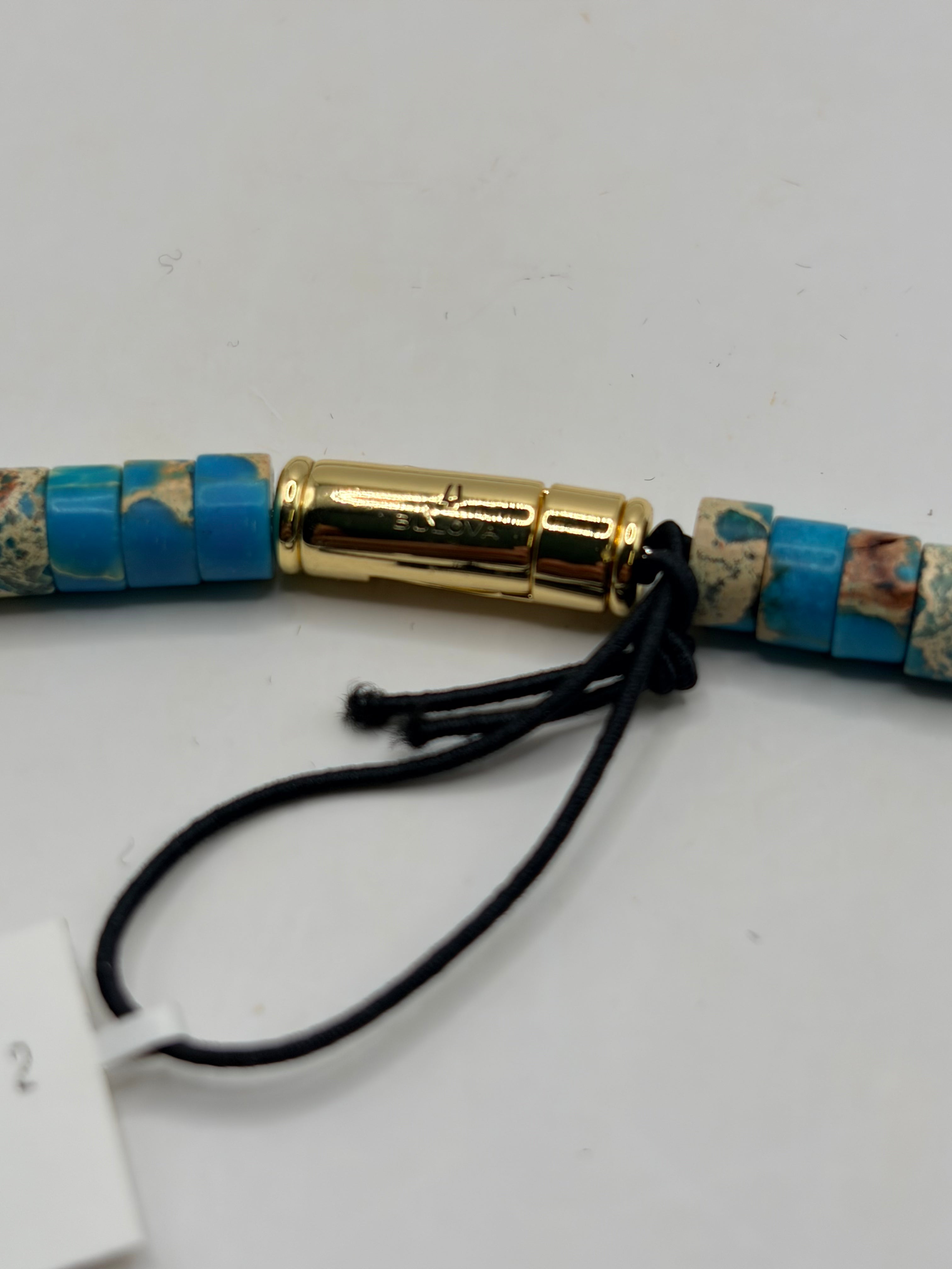 Bulova Marine Star Turquoise Necklace - NIB