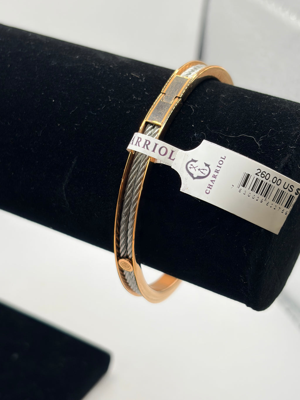 Charriol Forever Icon Thin Bangle Bracelet - NIB