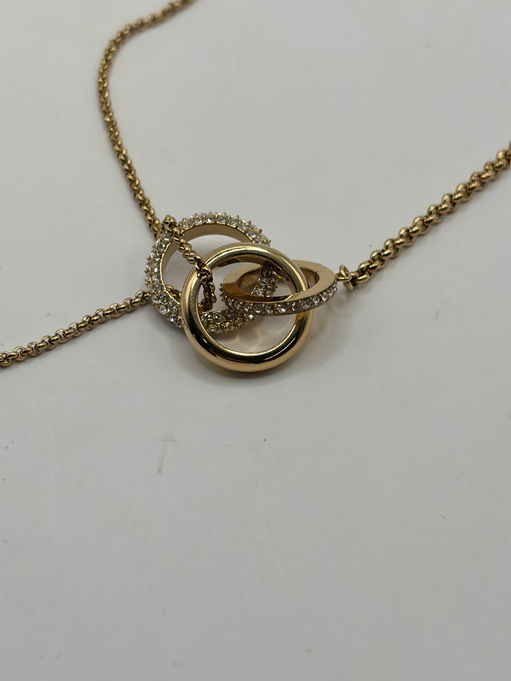 Olivia Burton London Classic Entwine Gold Necklace - NIB