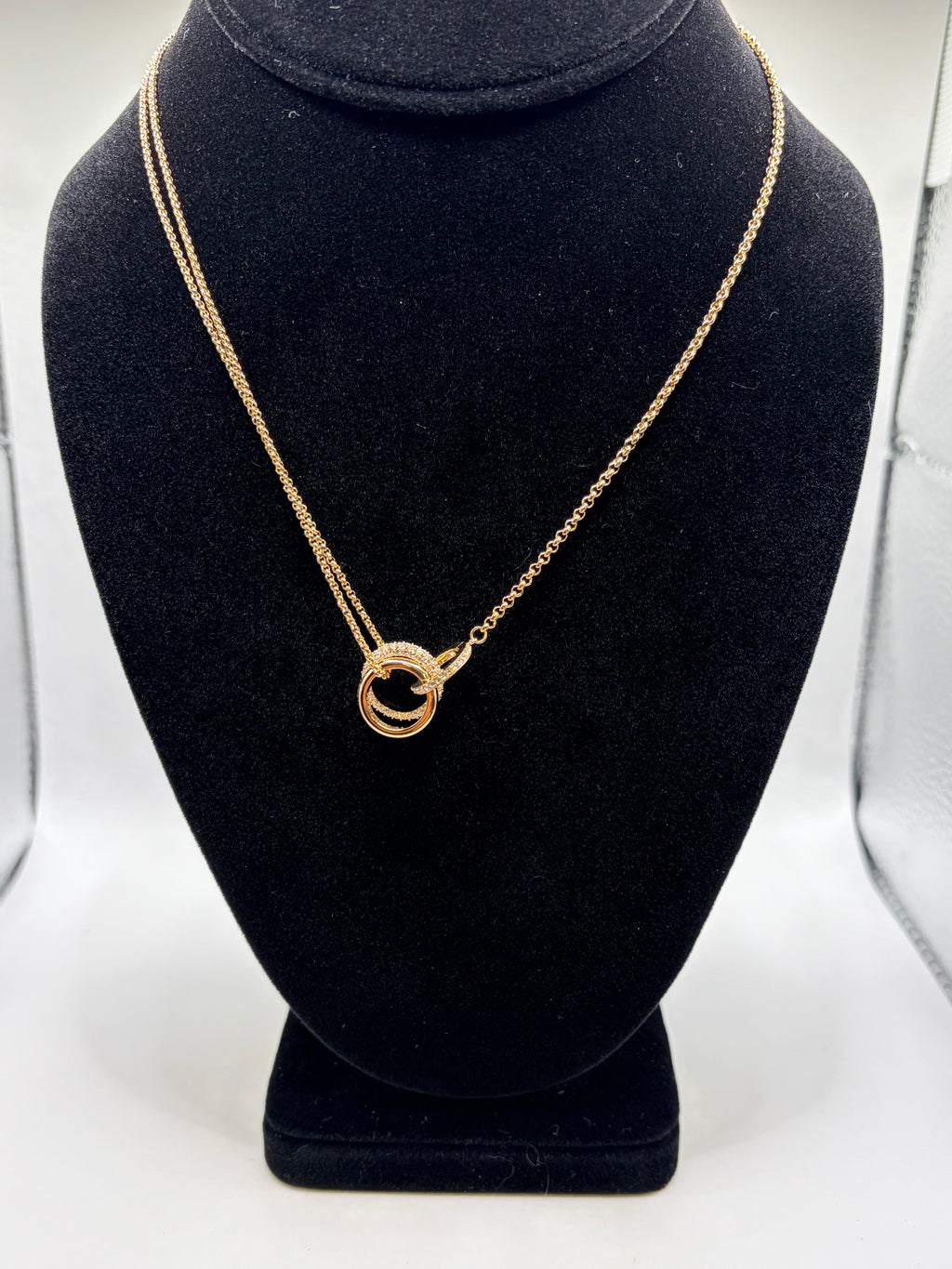 Olivia Burton London Classic Entwine Gold Necklace - NIB