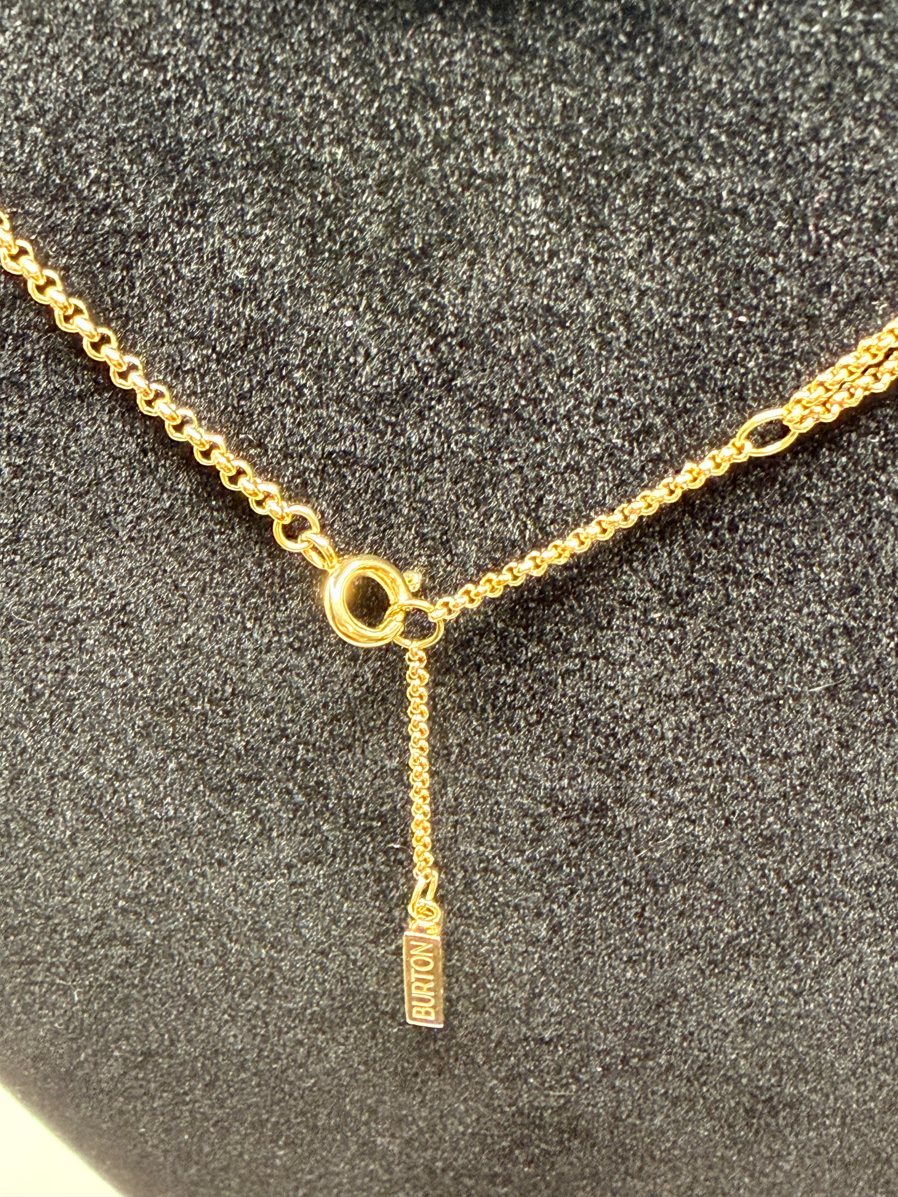 Olivia Burton London Classic Entwine Gold Necklace - NIB
