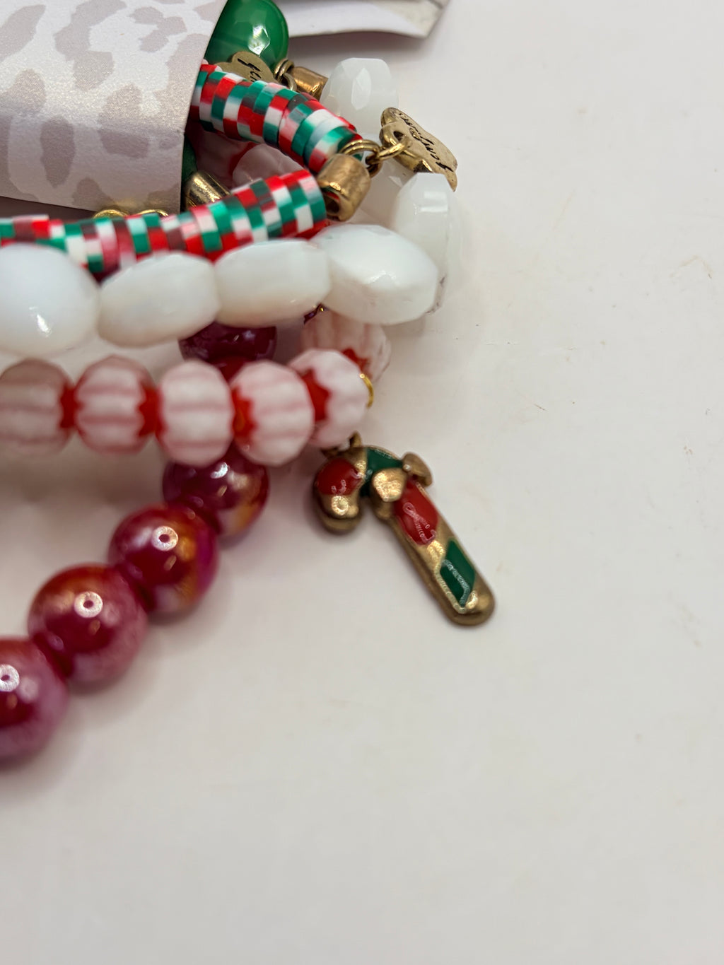Erimish Gem Jams Starter Stack Holiday Beaded Stretch Bracelet Set