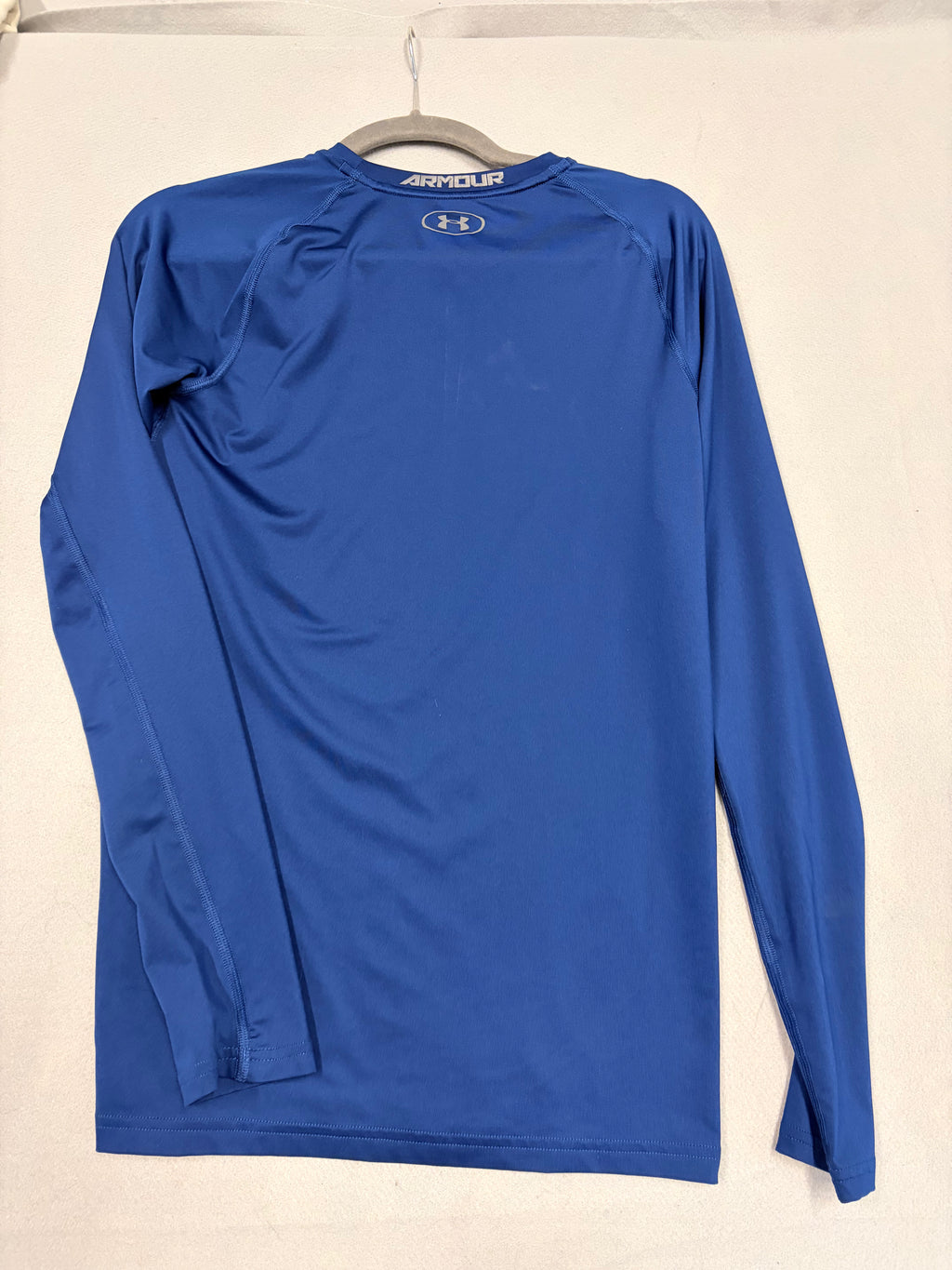 Under Armour HeatGear Armour YXL Royal Blue Compression Long Sleeve