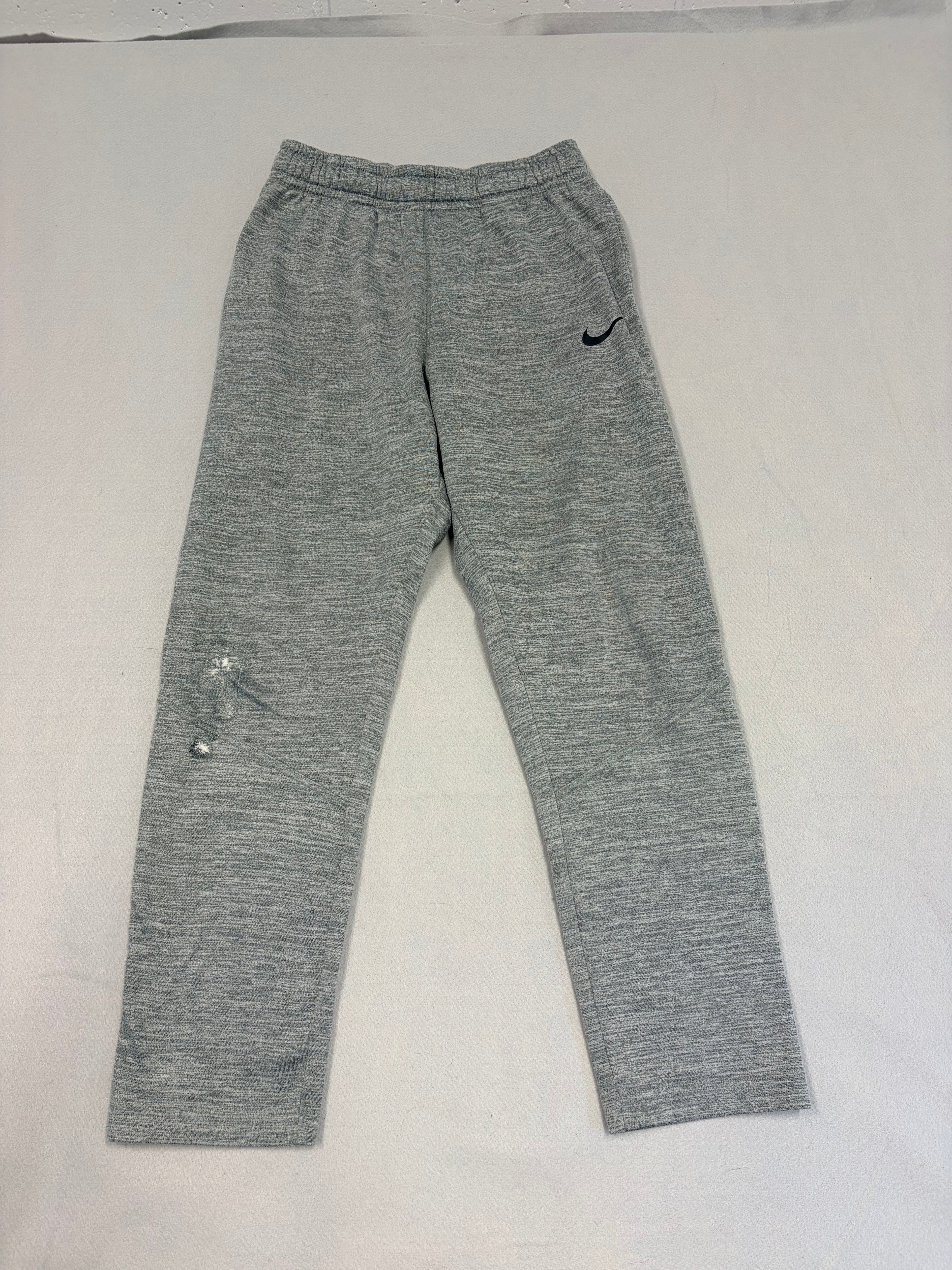 Nike Therma-FIT Open Hem Fitness Pants Gray Heather XL Men's