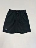 Under Armour Black Athletic Shorts YXL Drawstring Waist UA Logo