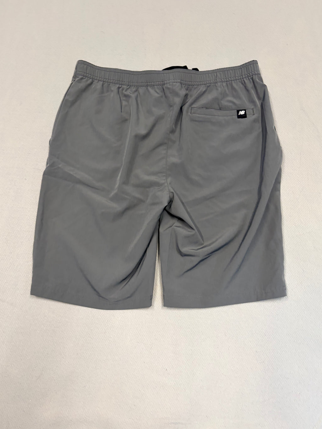 New Balance Men's Athletic Shorts XL Gray Reflective NB Logo