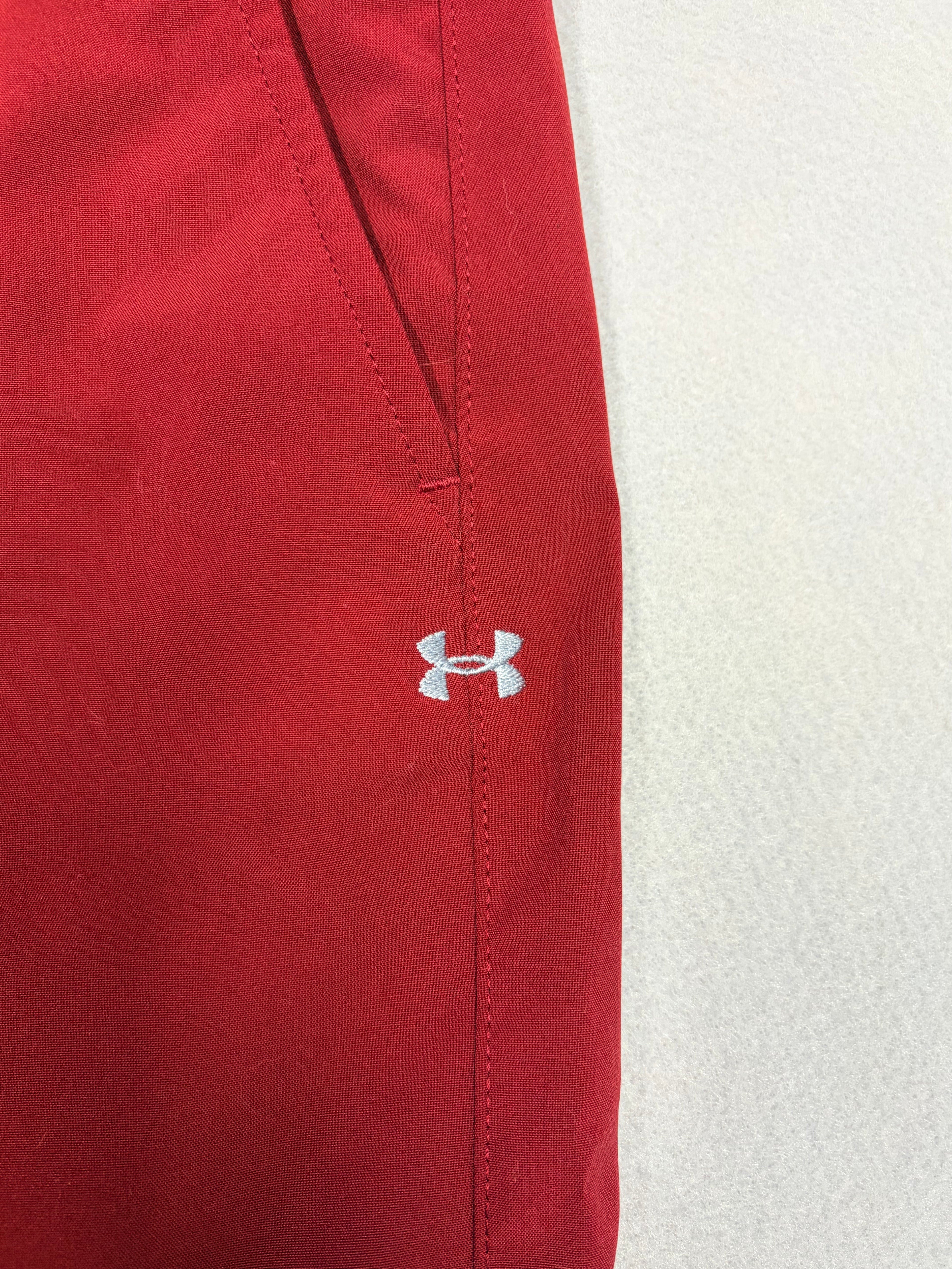 Under Armour Drive Tapered Golf Shorts Red YXL/JTG/XG