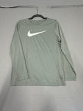 Nike Legend Dri-FIT Long-Sleeve T-Shirt XL Gray Heather