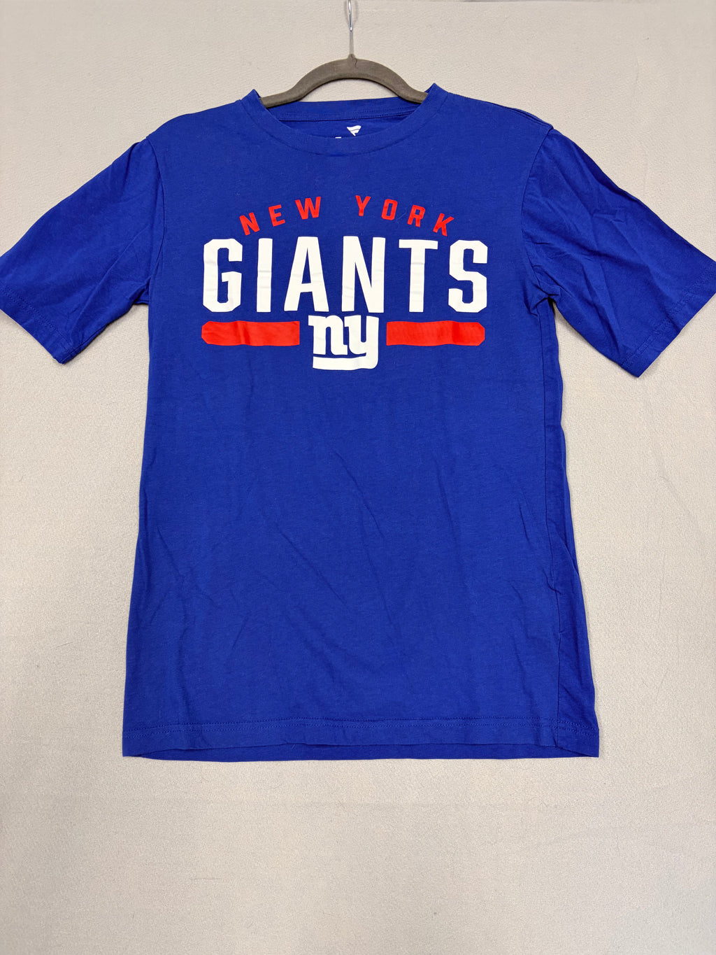 Fanatics New York Giants Graphic T-Shirt Royal Blue Short Sleeve