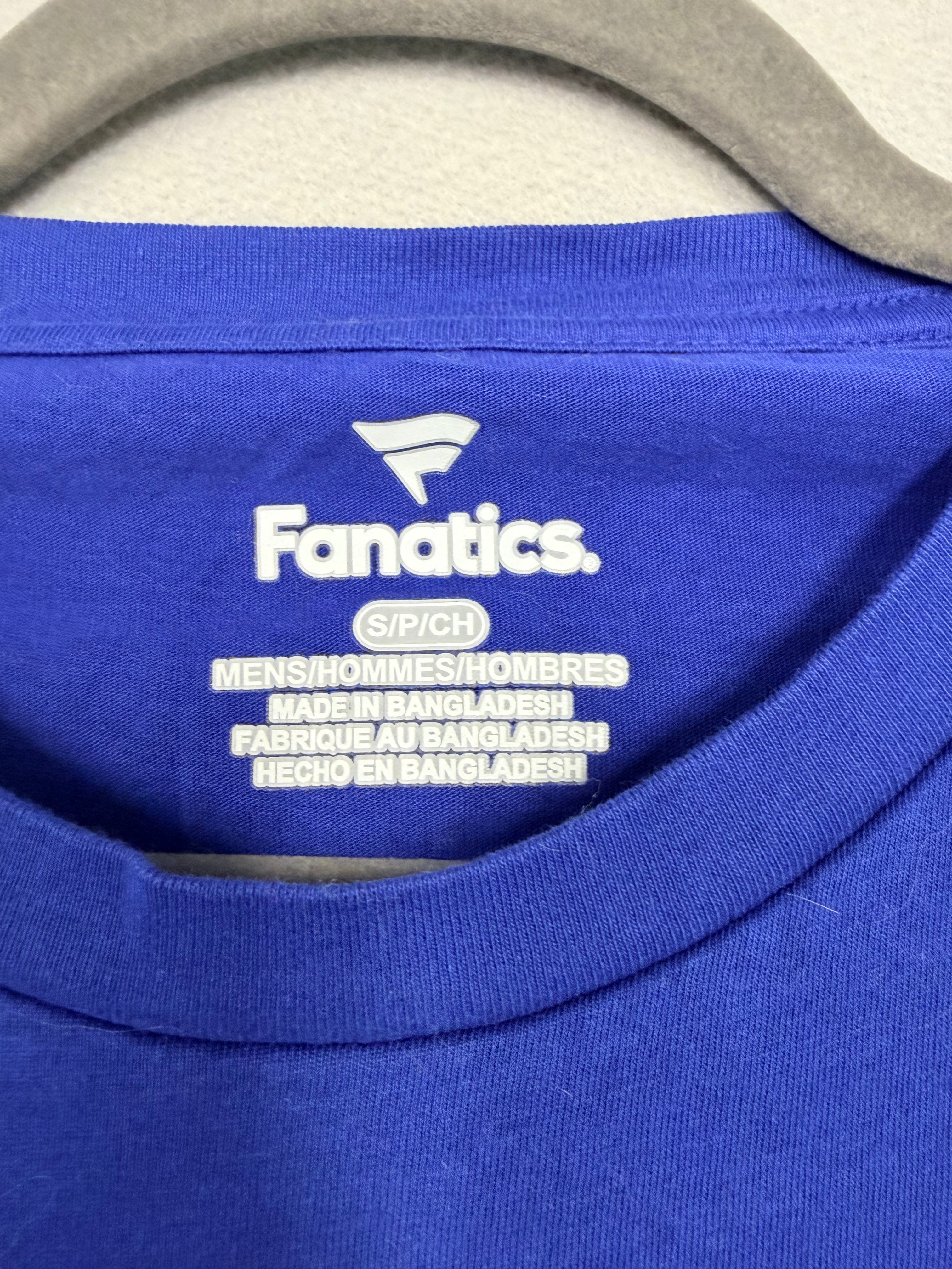 Fanatics New York Giants Graphic T-Shirt Royal Blue Short Sleeve