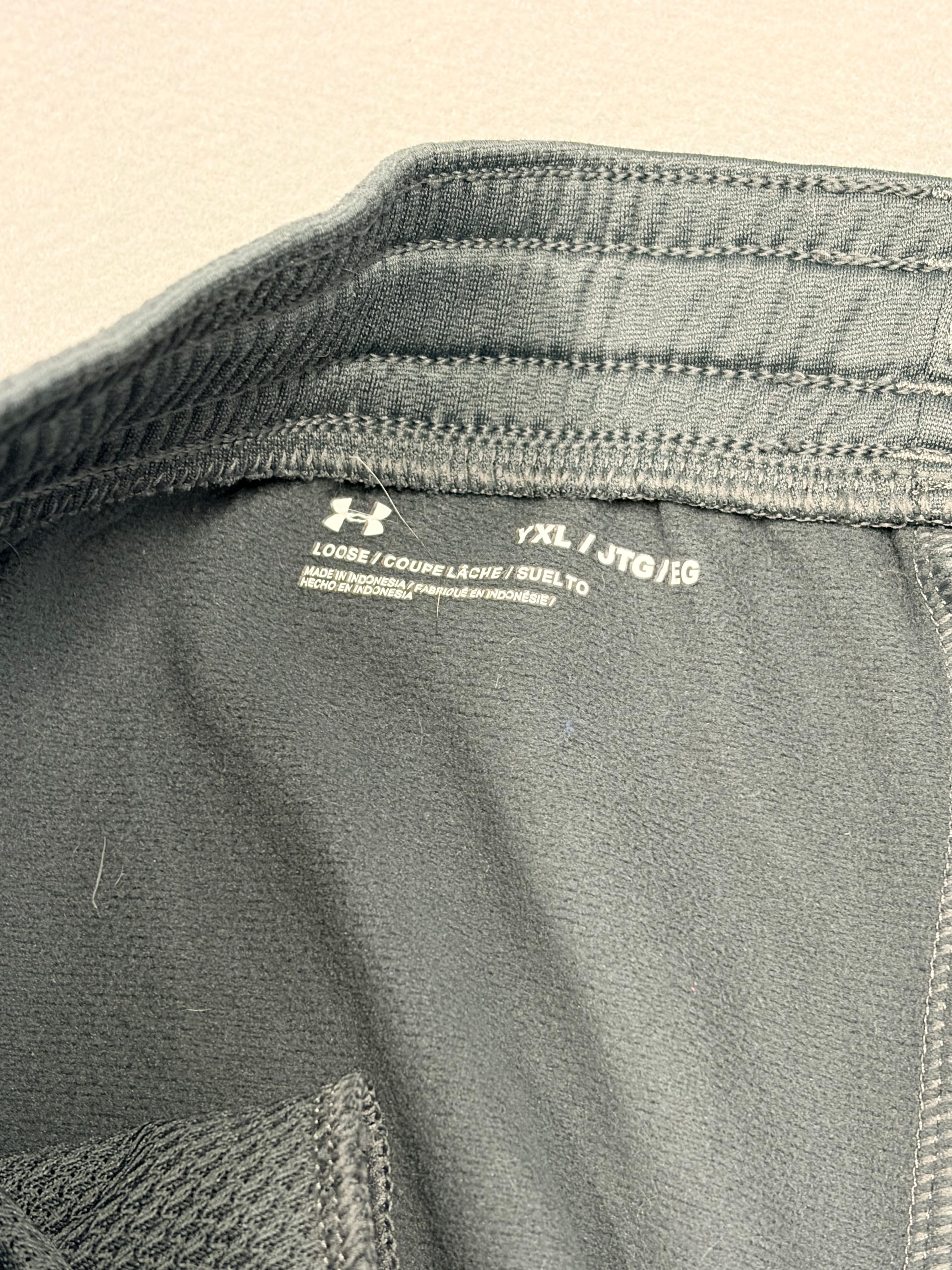 Under Armour Armour Fleece Joggers YXL Loose Black Joggers