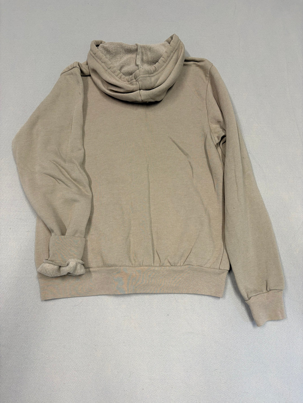 John Deere Full-Zip Hoodie M Khaki Bella+Canvas Embroidered Logo