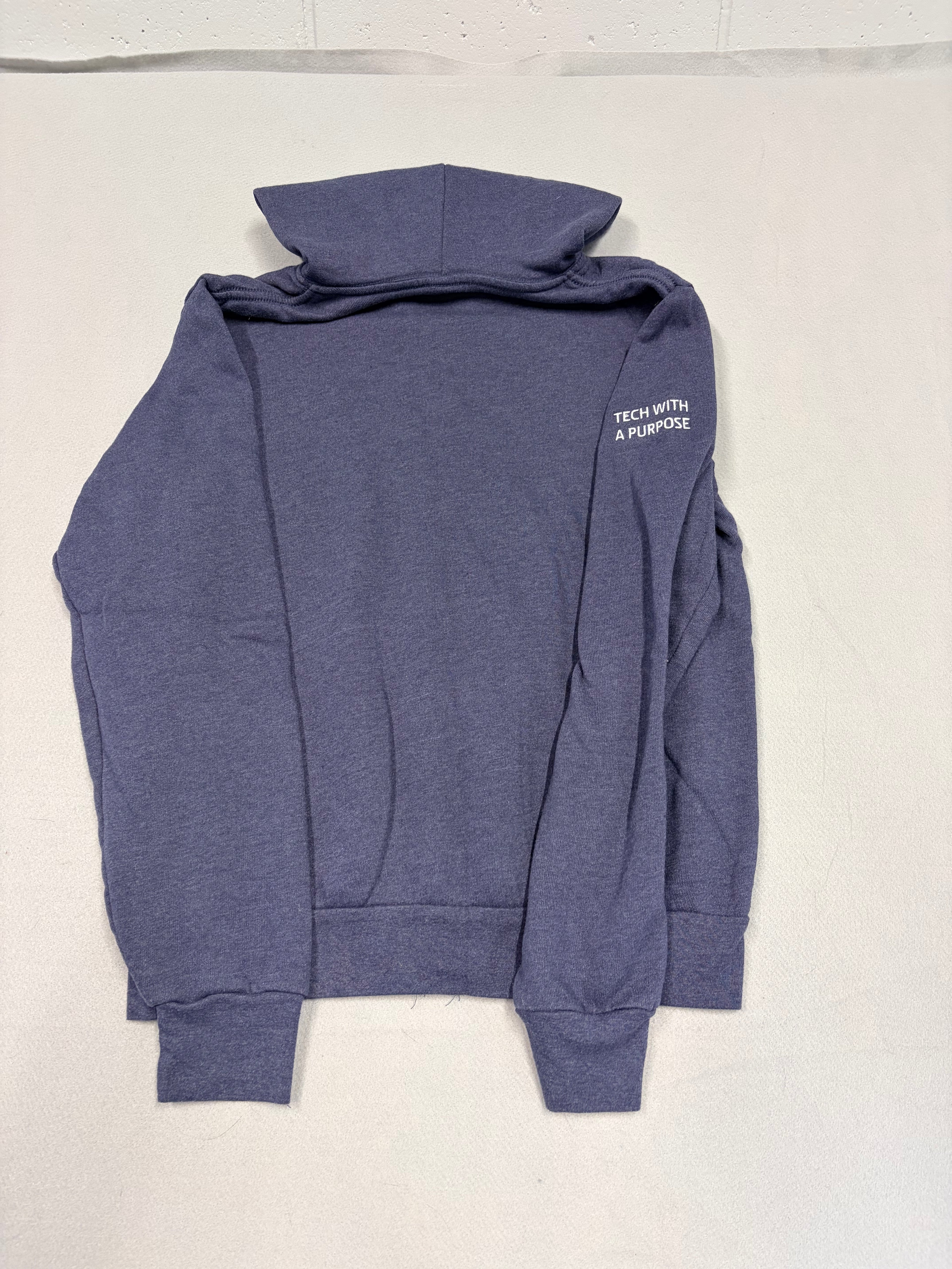 John Deere Tech With A Purpose Full-Zip Hoodie Medium Navy