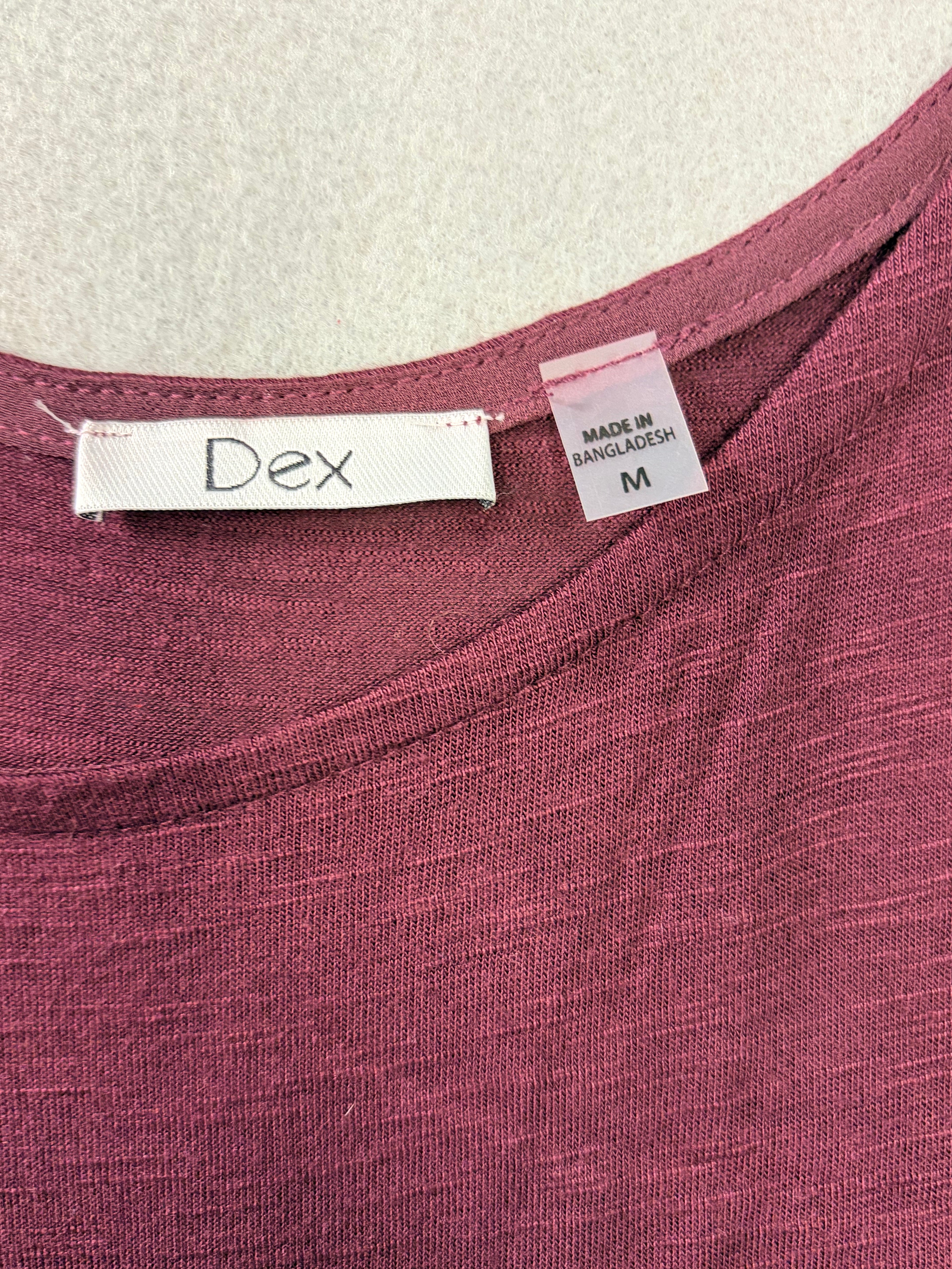 Dex Womens Medium Maroon Camisole Tank Top Scoop Neck Bangladesh
