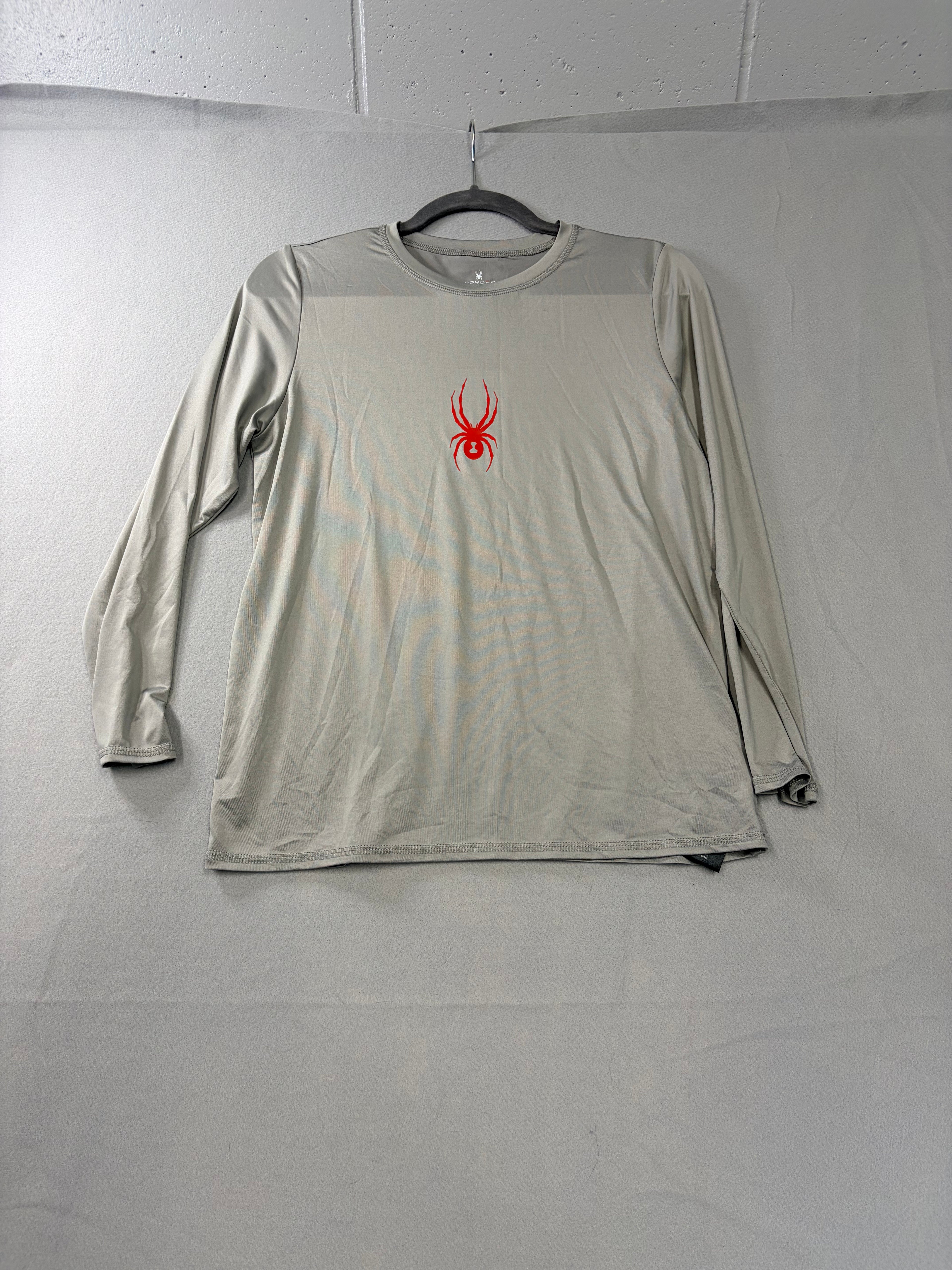 Spyder H2O Surf Sand Long Sleeve Rash Guard Gray XL/TG