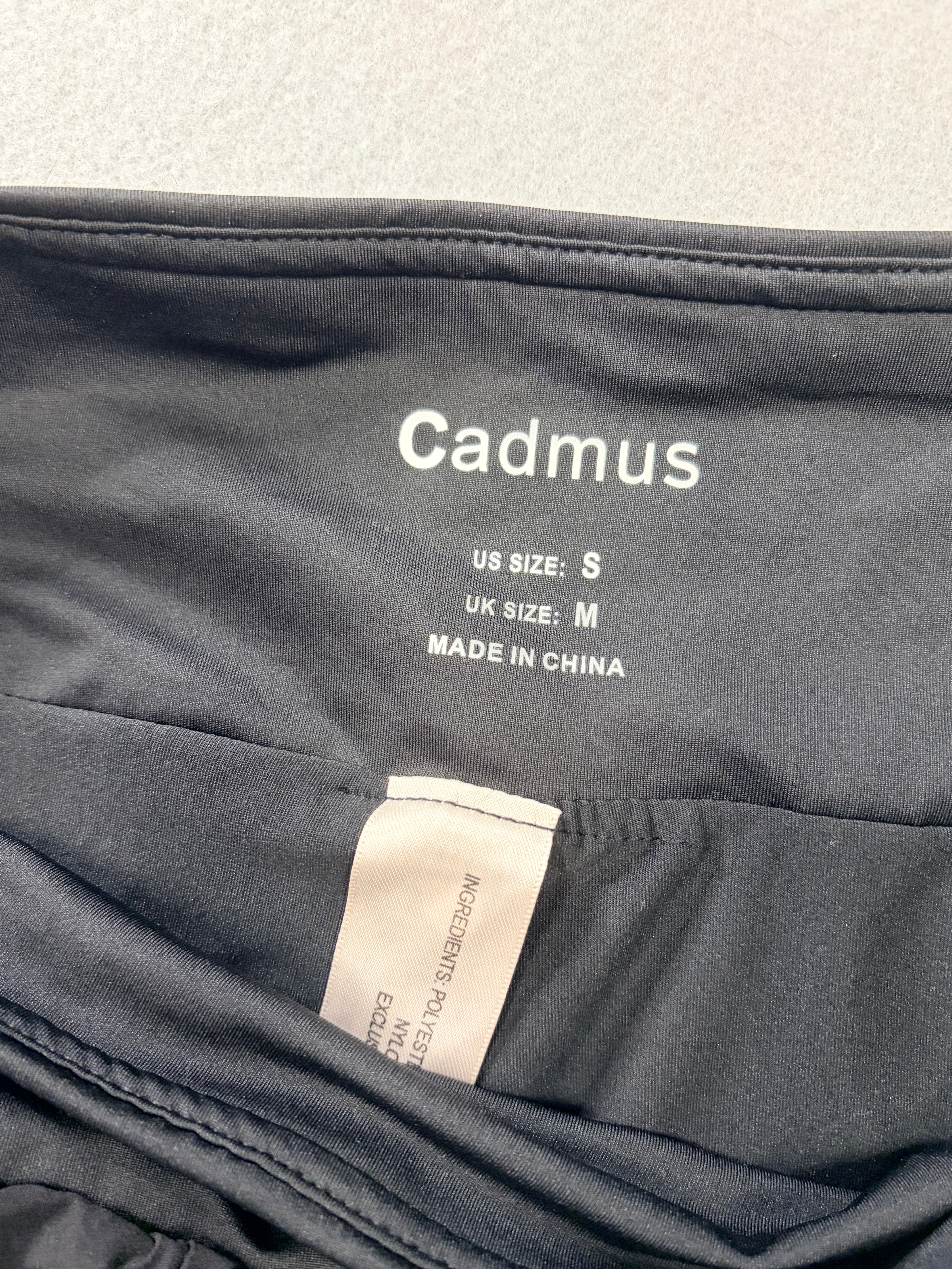 Cadmus 2 in 1 Women's Workout Shorts Black US S