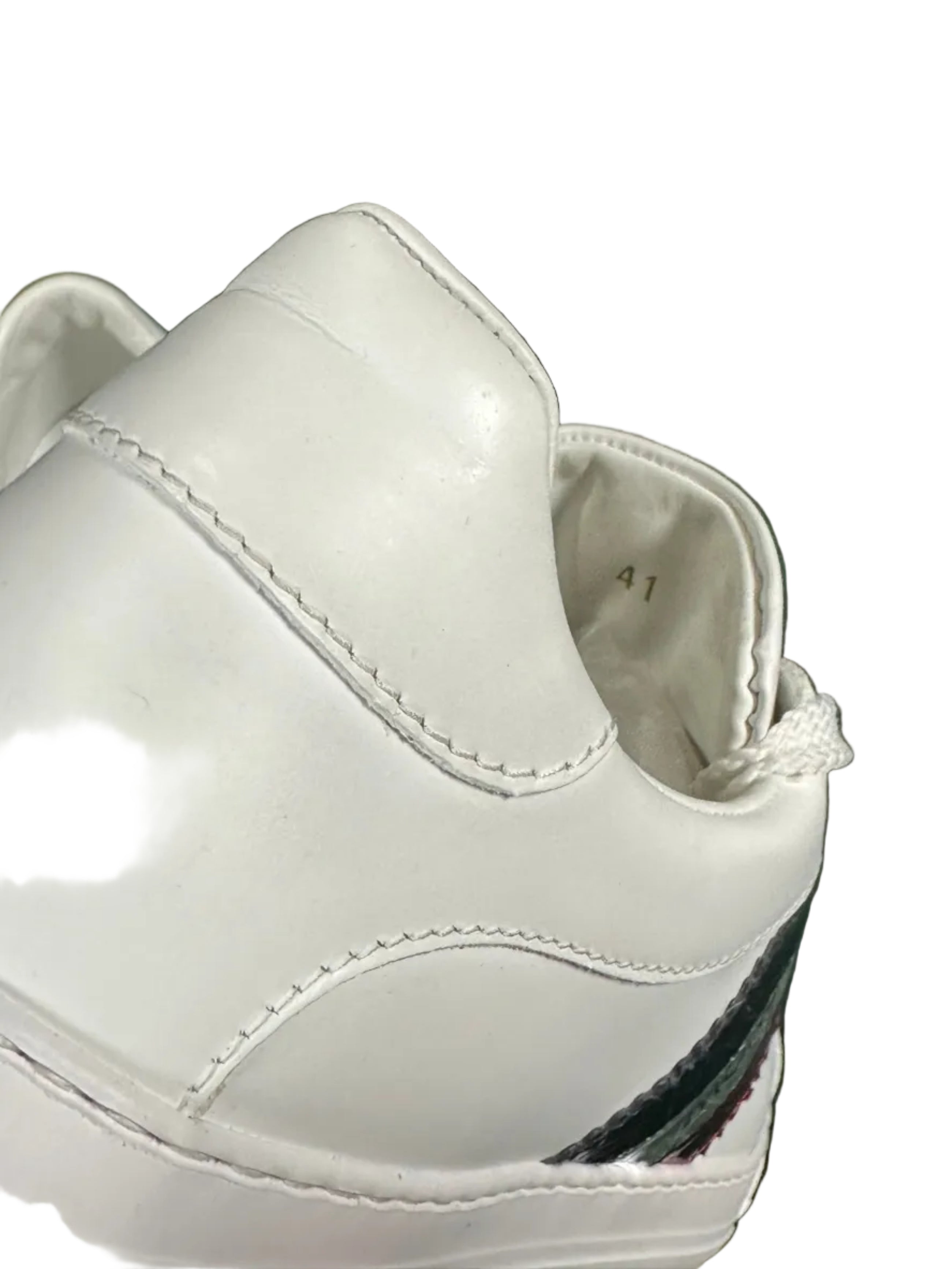 Moncler Leather Sneakers - Size 41 - EUC