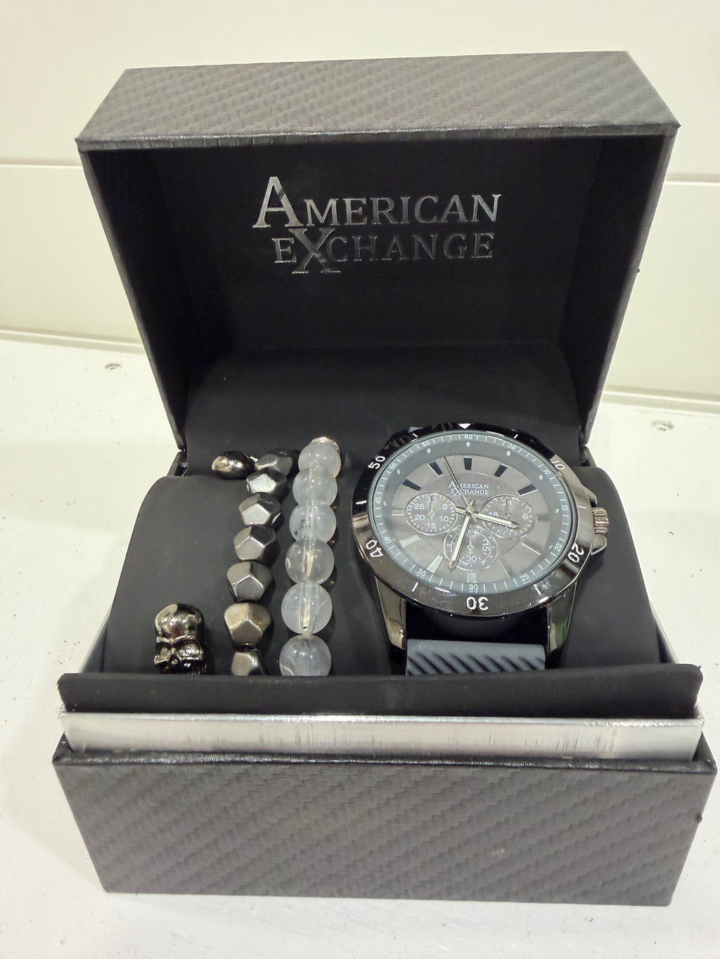 American Exchange Mens Watch and Braclets