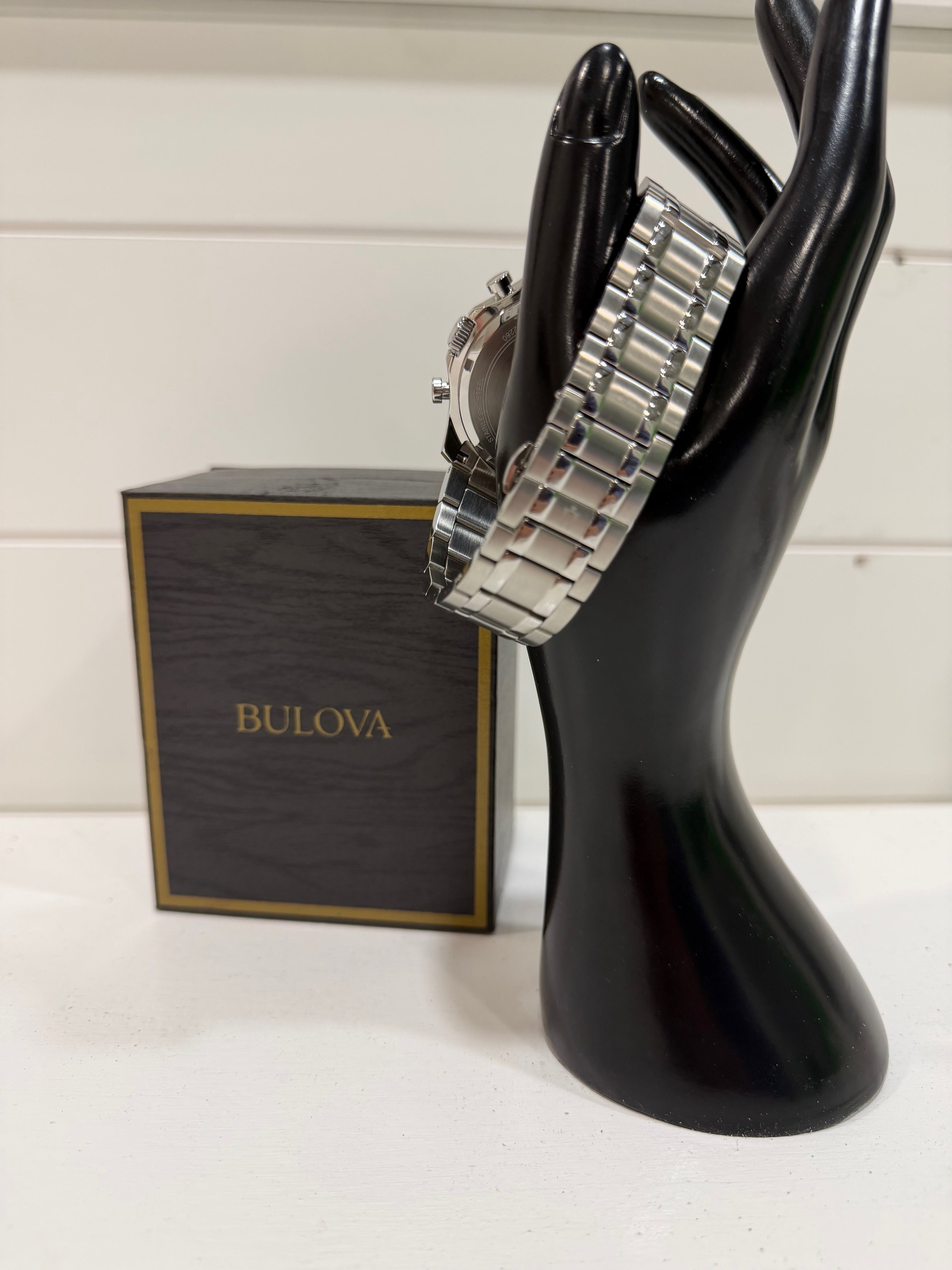 Bulova Men's Chronograph Classic Diamond Watch 44mm