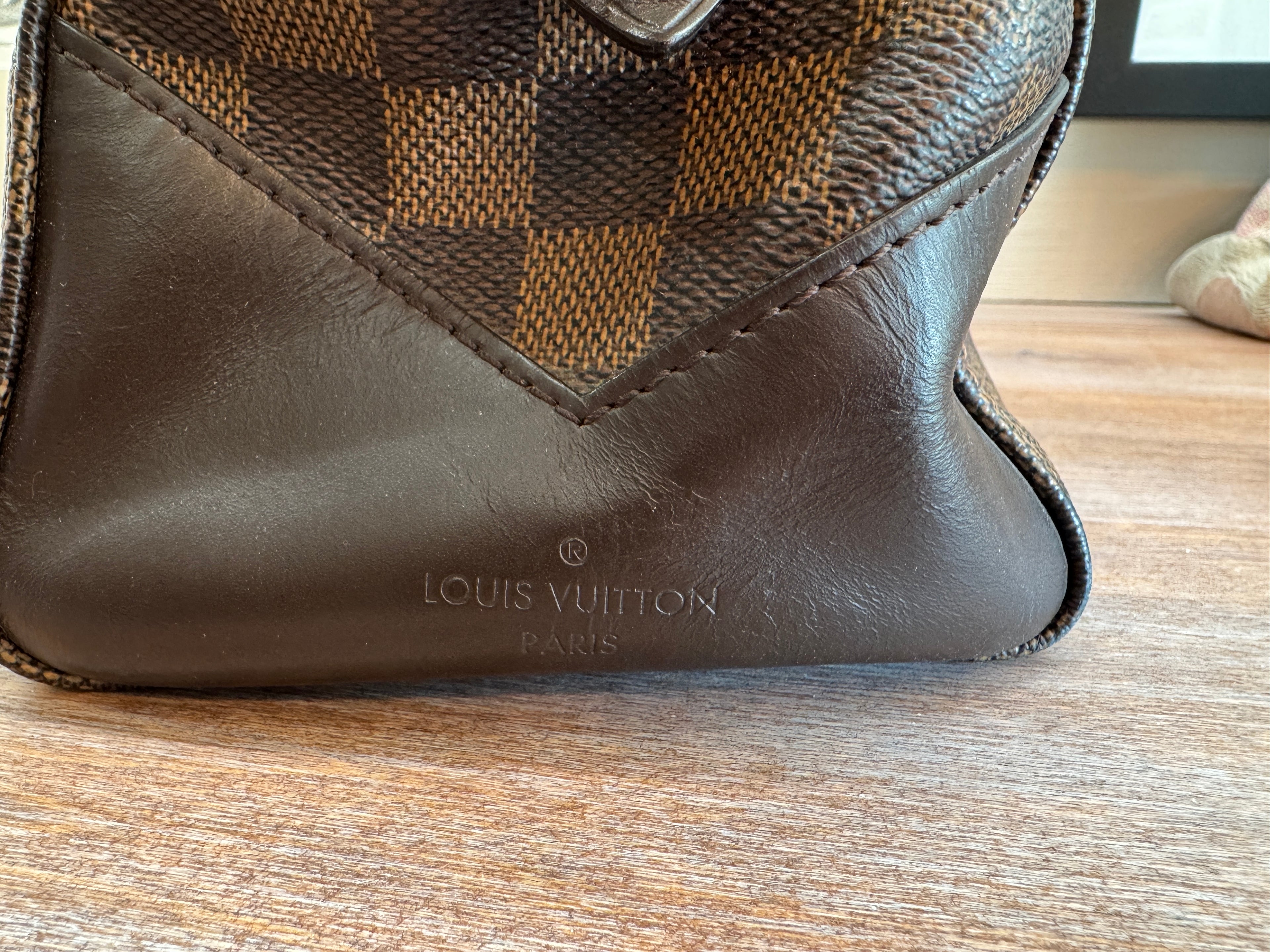 Louis Vuitton Damier Ebene Kensington Bowling Bag - Very Good