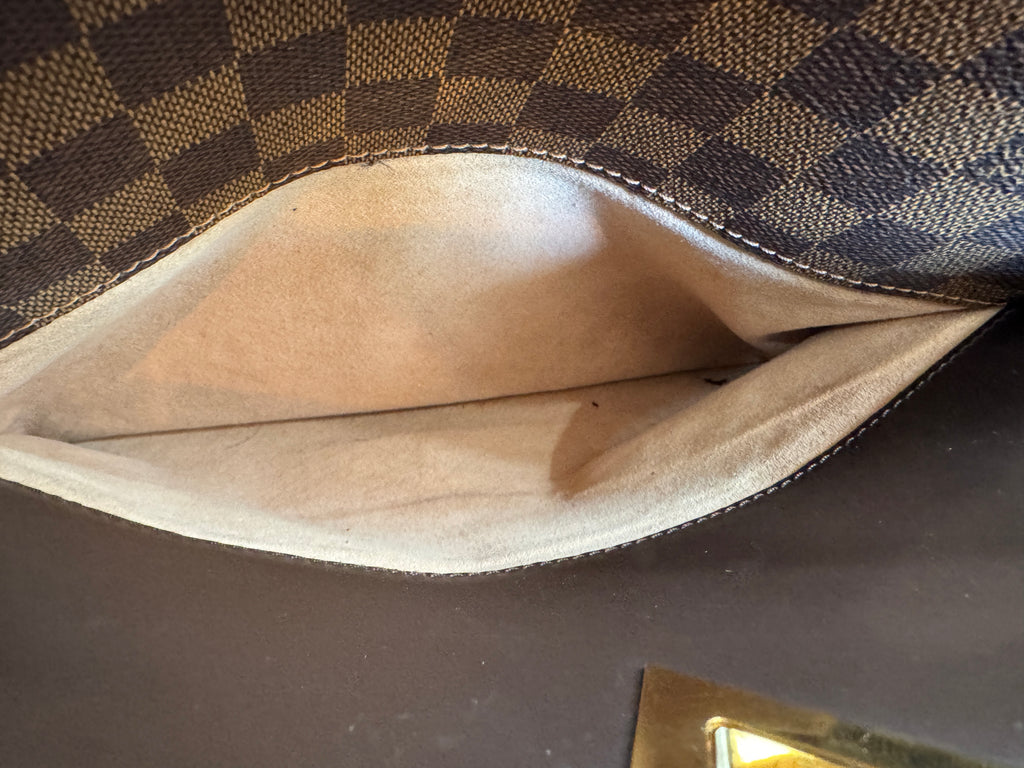Louis Vuitton Damier Ebene Kensington Bowling Bag - Very Good
