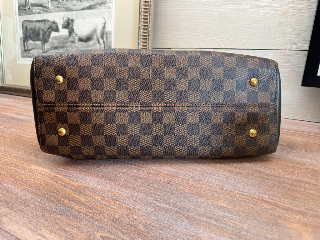 Louis Vuitton Damier Ebene Kensington Bowling Bag - Very Good