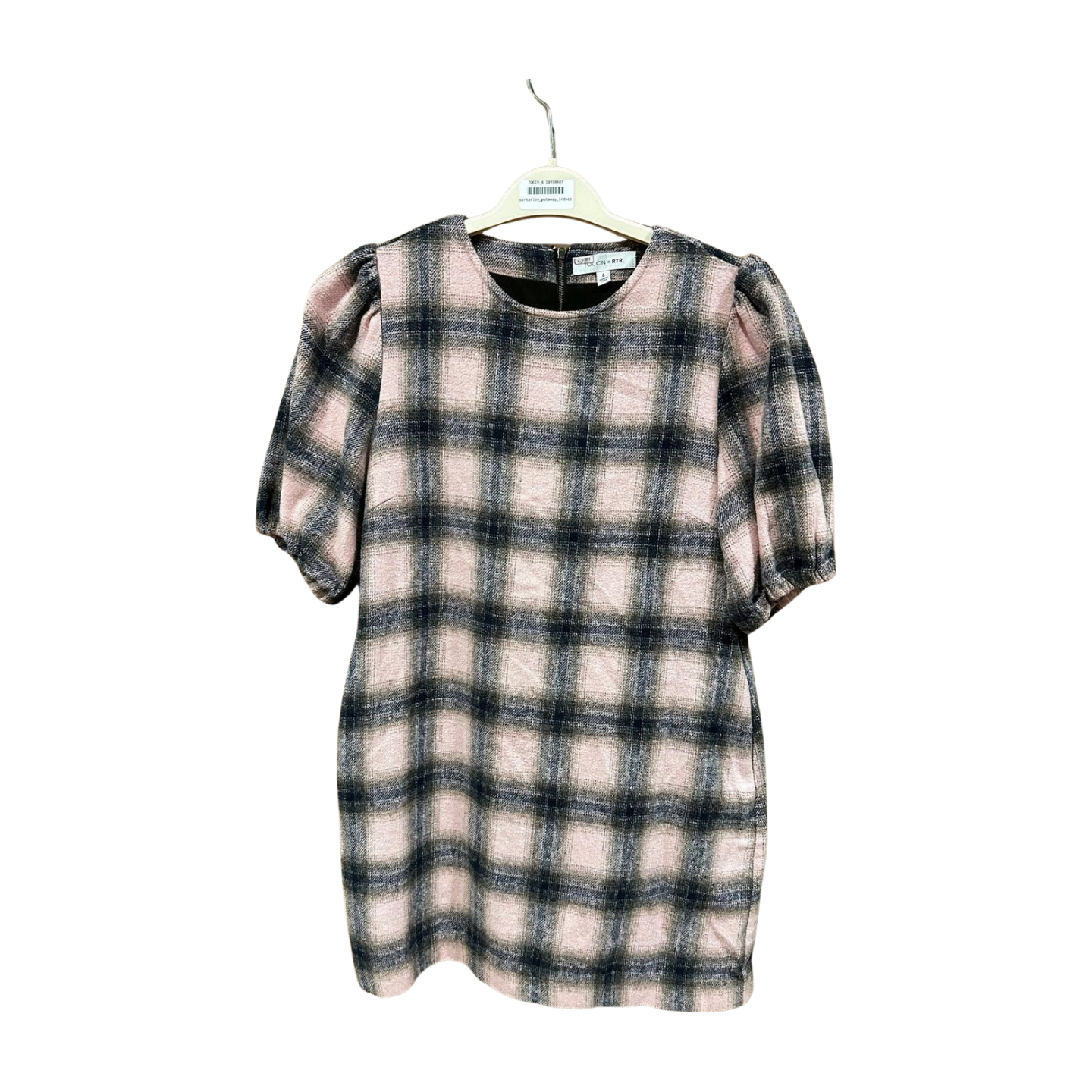 Toccin x RTR Plaid Dress Pink Size 4
