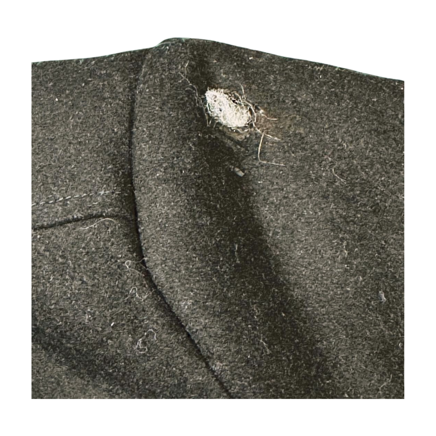 Kenneth Cole Men's Double Breasted Wool Blend Peacoat - Large