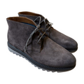 Johnston & Murphy Men's Braydon Chukka Boots Grey Suede Size 9.5 TRUFOAM