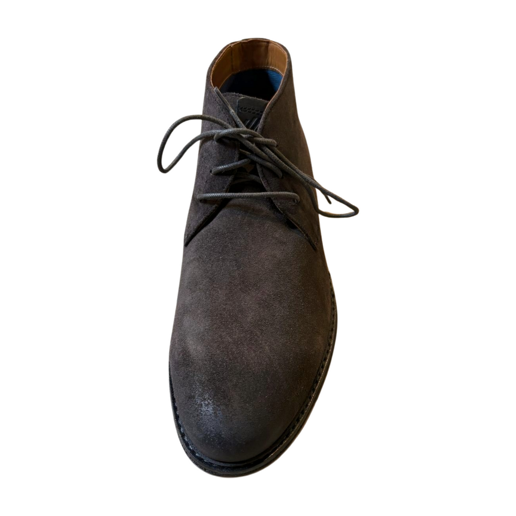 Johnston & Murphy Men's Braydon Chukka Boots Grey Suede Size 9.5 TRUFOAM