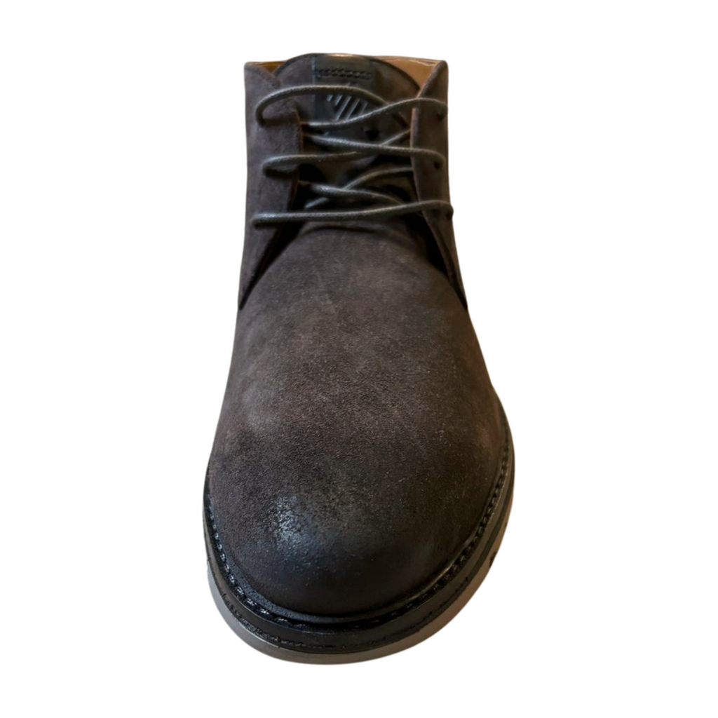 Johnston & Murphy Men's Braydon Chukka Boots Grey Suede Size 9.5 TRUFOAM