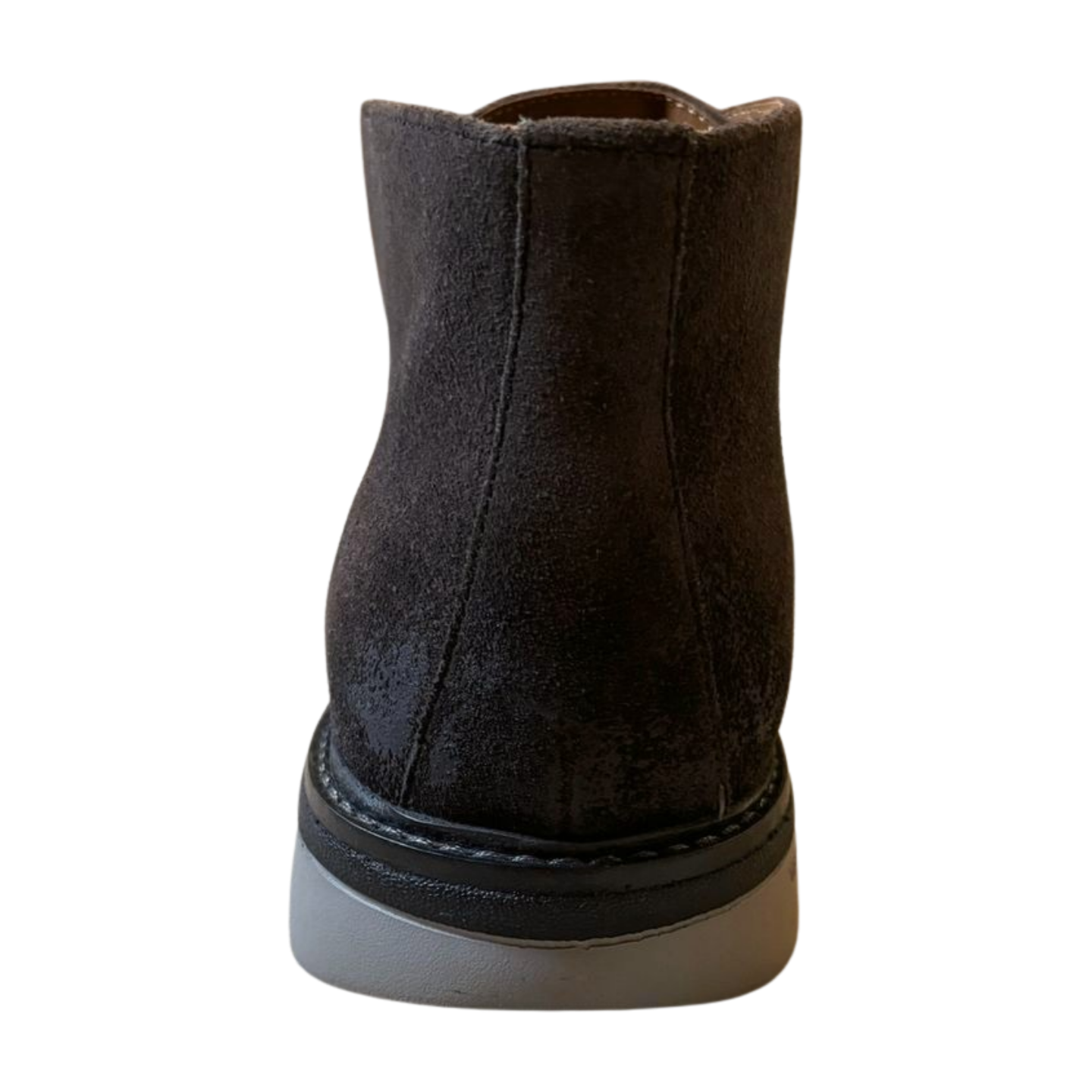 Johnston & Murphy Men's Braydon Chukka Boots Grey Suede Size 9.5 TRUFOAM