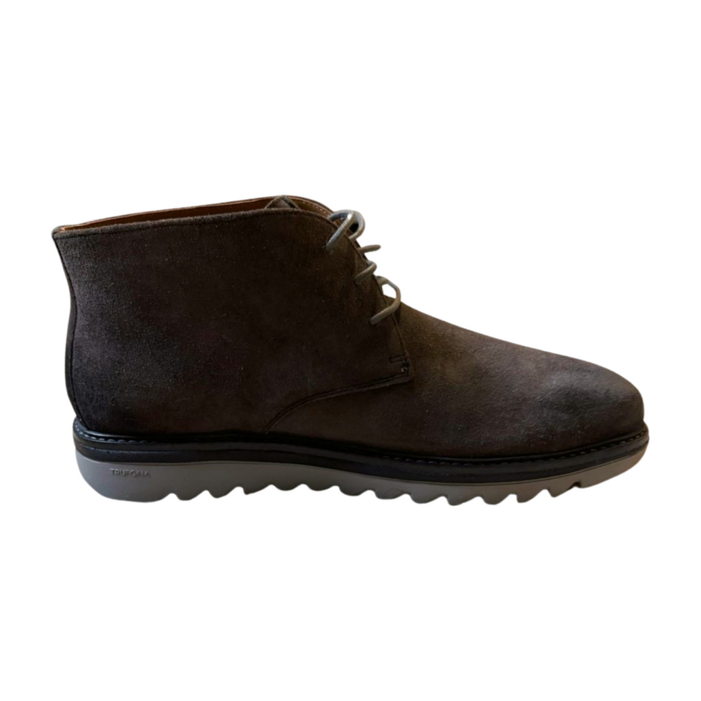 Johnston & Murphy Men's Braydon Chukka Boots Grey Suede Size 9.5 TRUFOAM