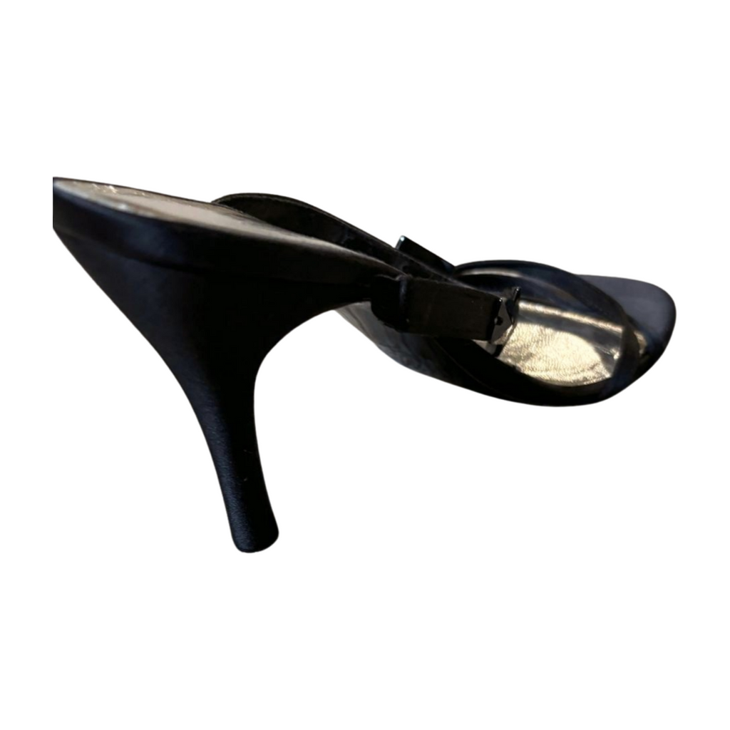 Stuart Weitzman Black Pointed Toe High Heel Pumps Shoes Size 7M