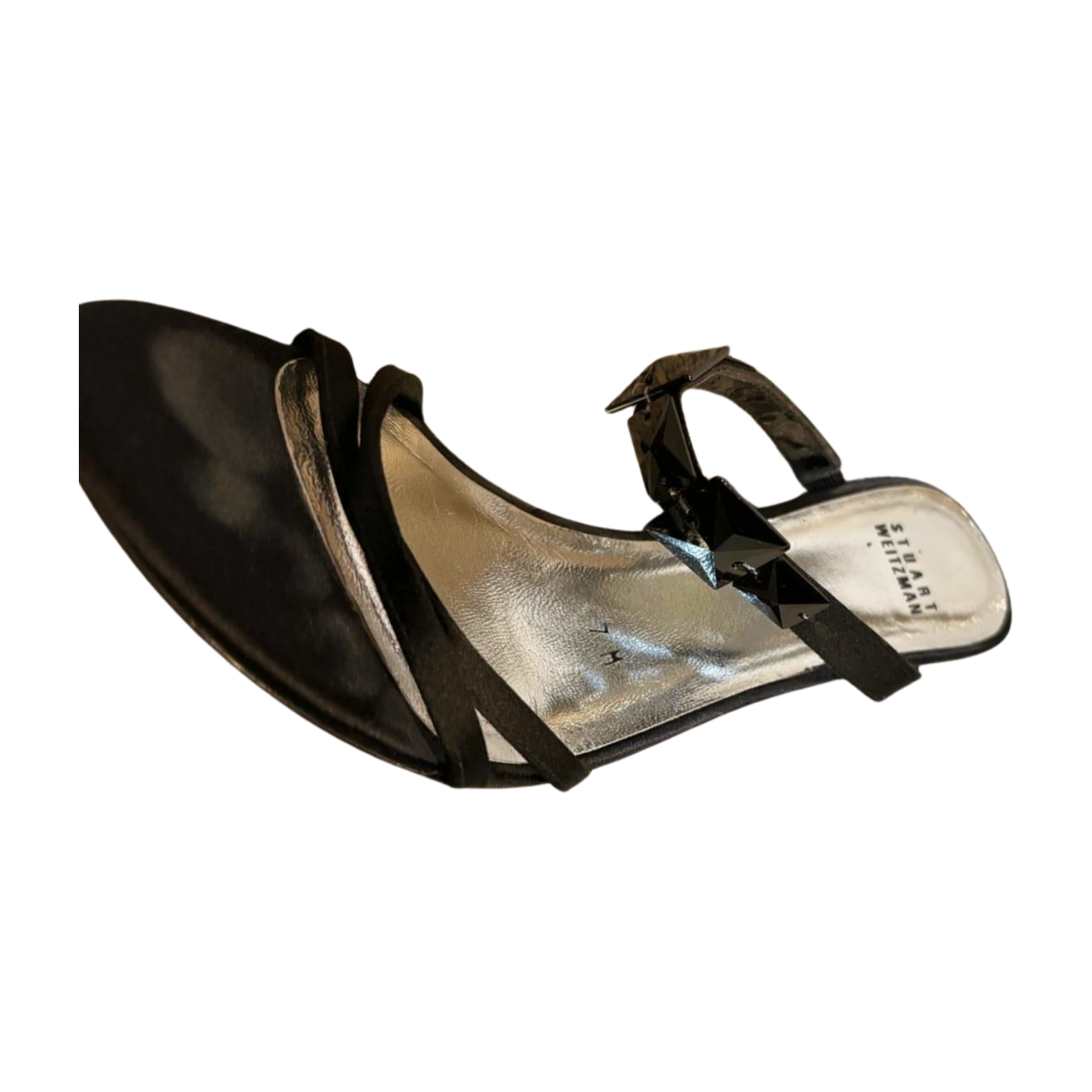 Stuart Weitzman Black Pointed Toe High Heel Pumps Shoes Size 7M