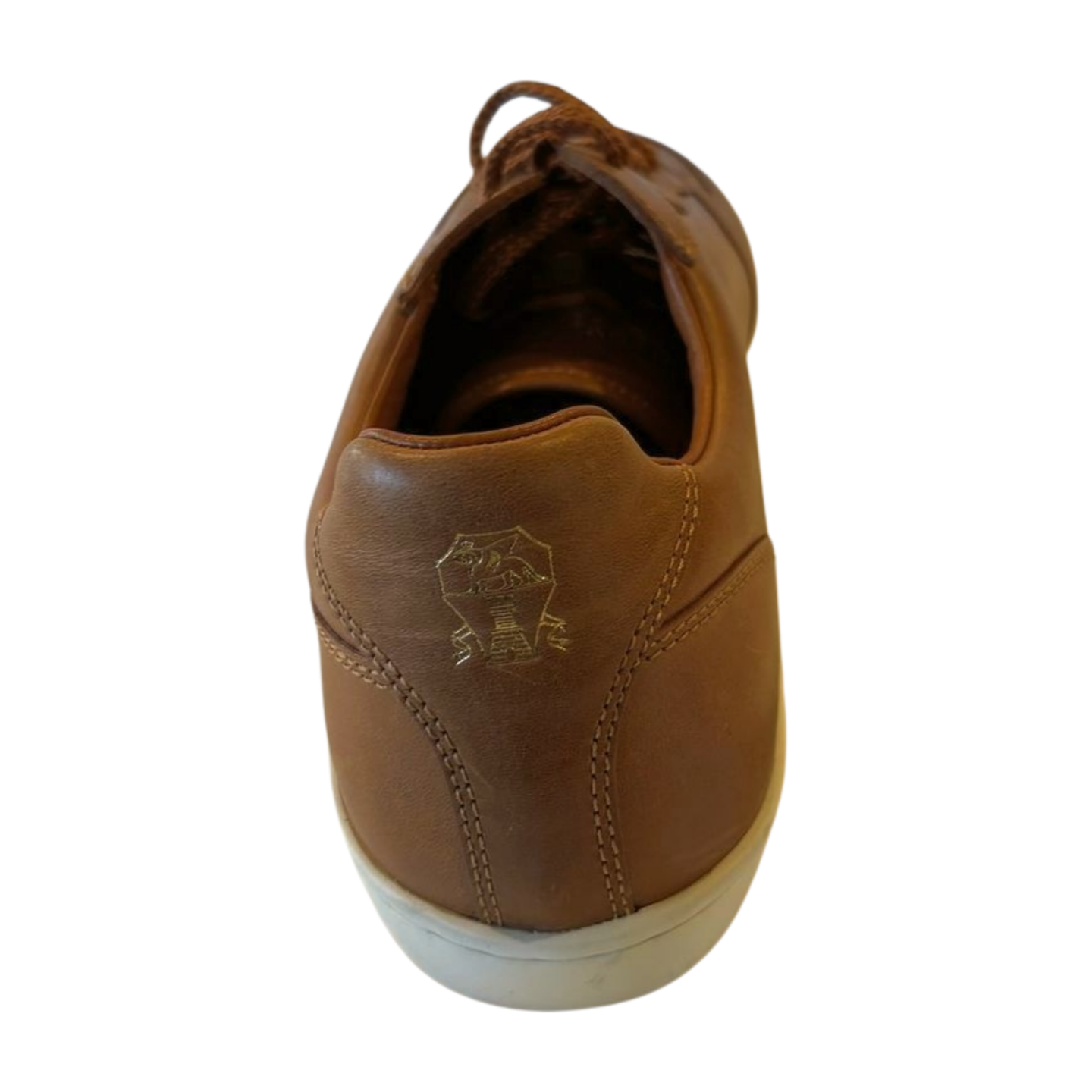 Brunello Cucinelli Lattice Naturale Leather Sneakers - Brown - Mens Size 9