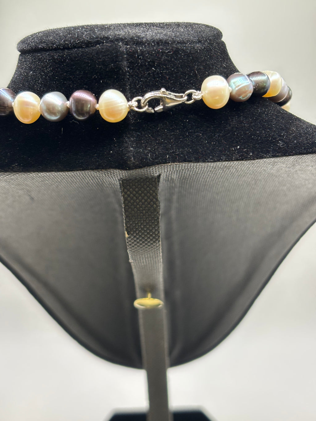R.H. Macys Multicolor Cultured South Sea & Tahitian Pearl Necklace & Earring Set - New In Box
