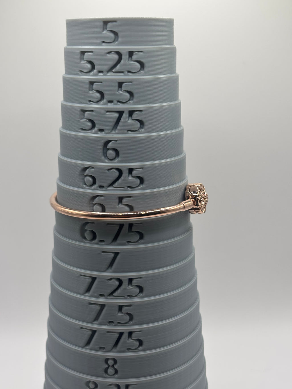 Pandora Moments Sparkling Snowflake Clasp Bangle in Rose Gold - New in Box