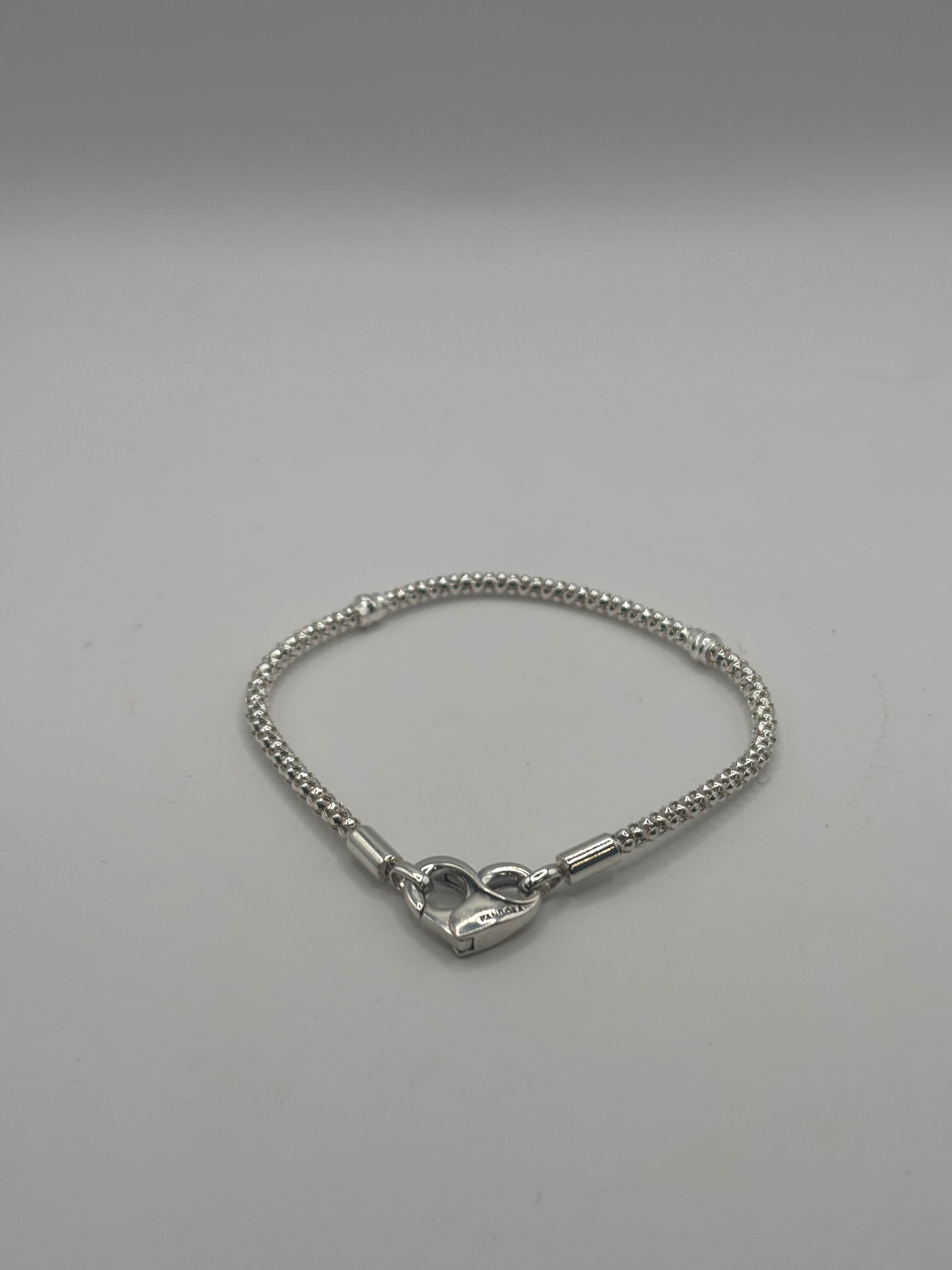 Pandora Moments Studded Chain Bracelet - New in Box - .925 Sterling Silver