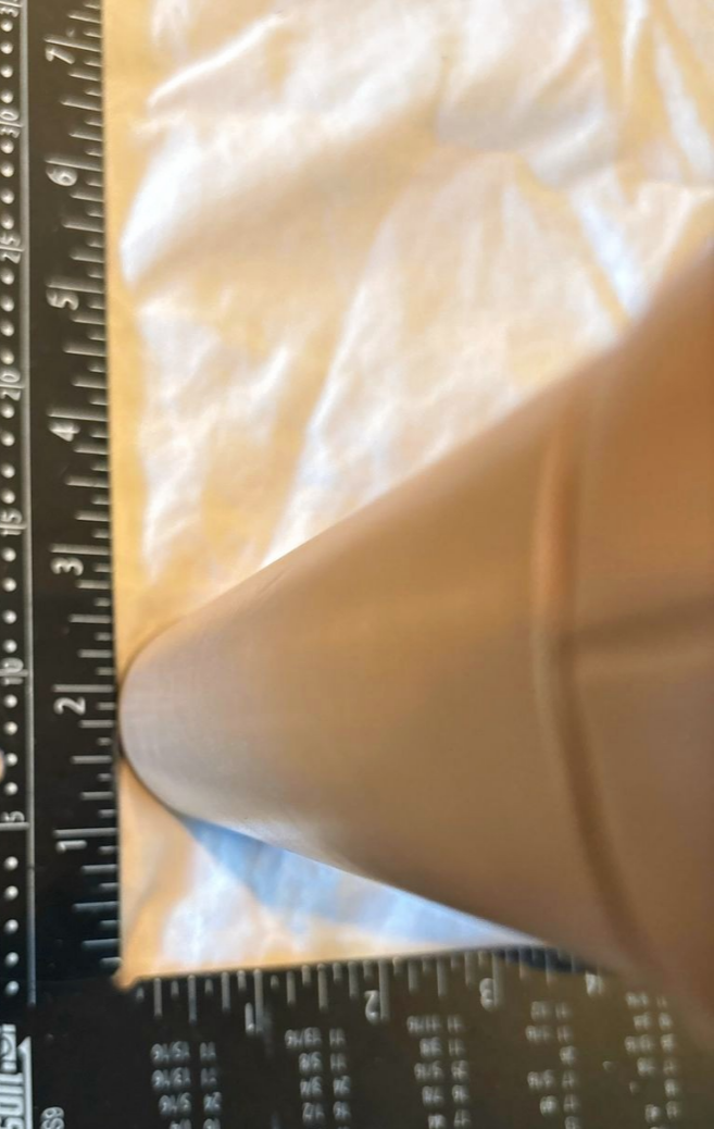 Aquazzura Nude Suede Platform Heels - 6" Chunky Heel Size 9