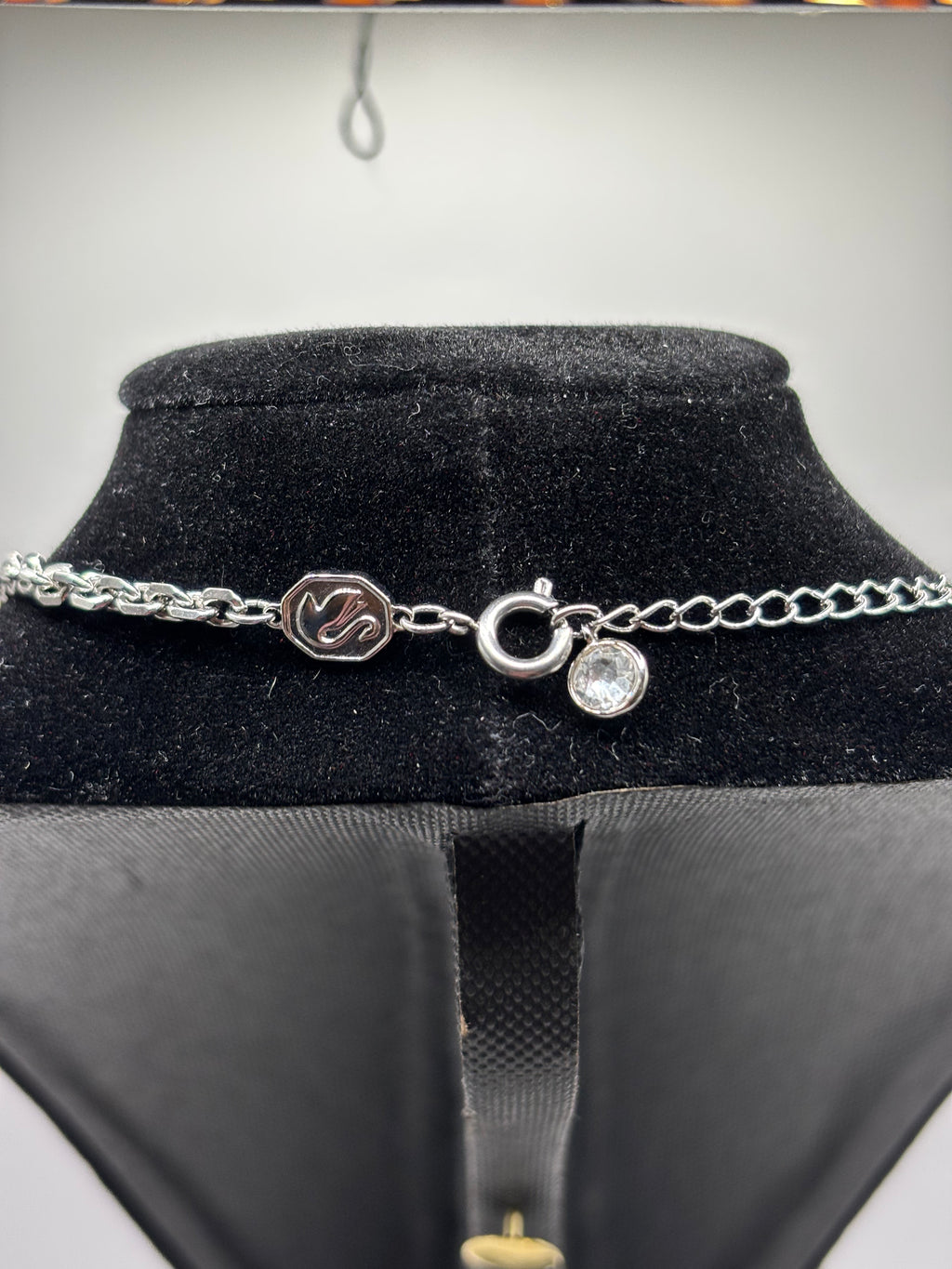 Swarovski Pop Swan Crystal Necklace - New in Box