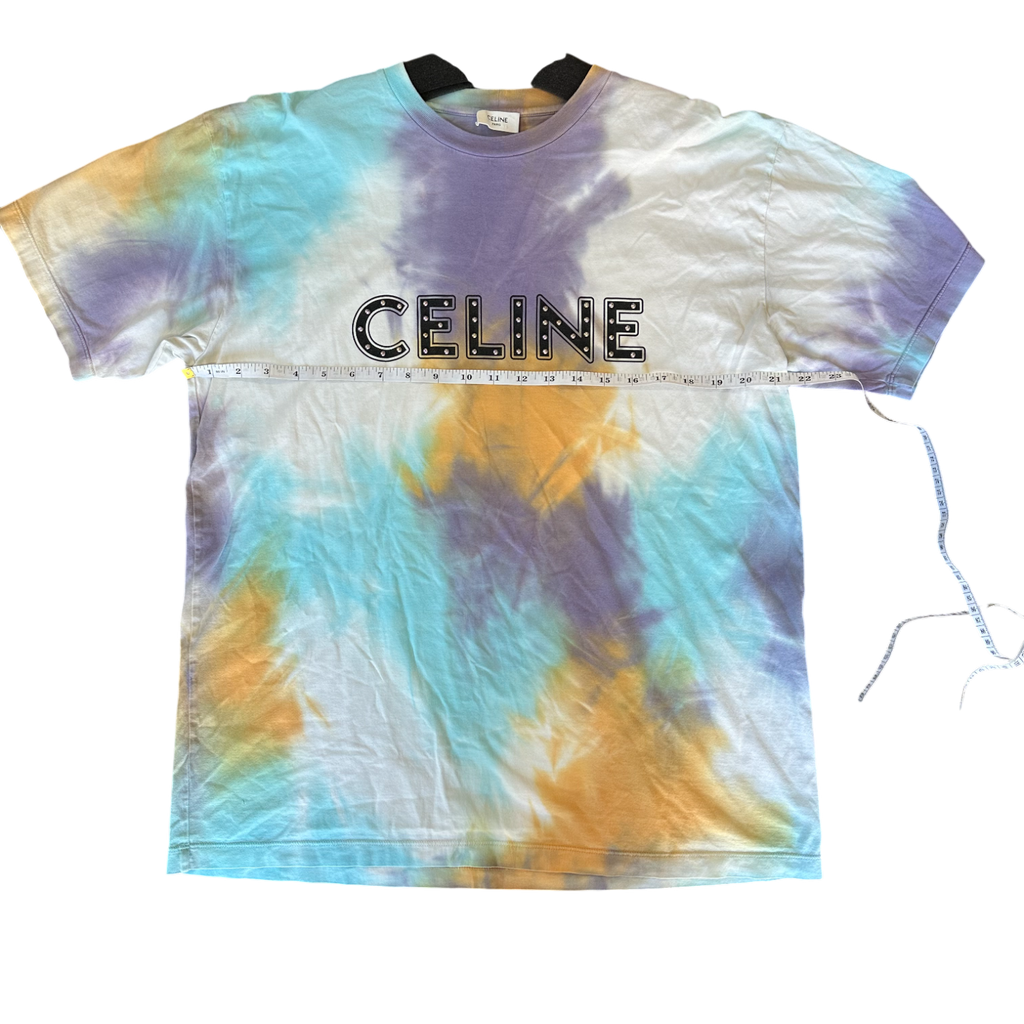 Celine Short Sleeve Tye-Dye Tee T-Shirt