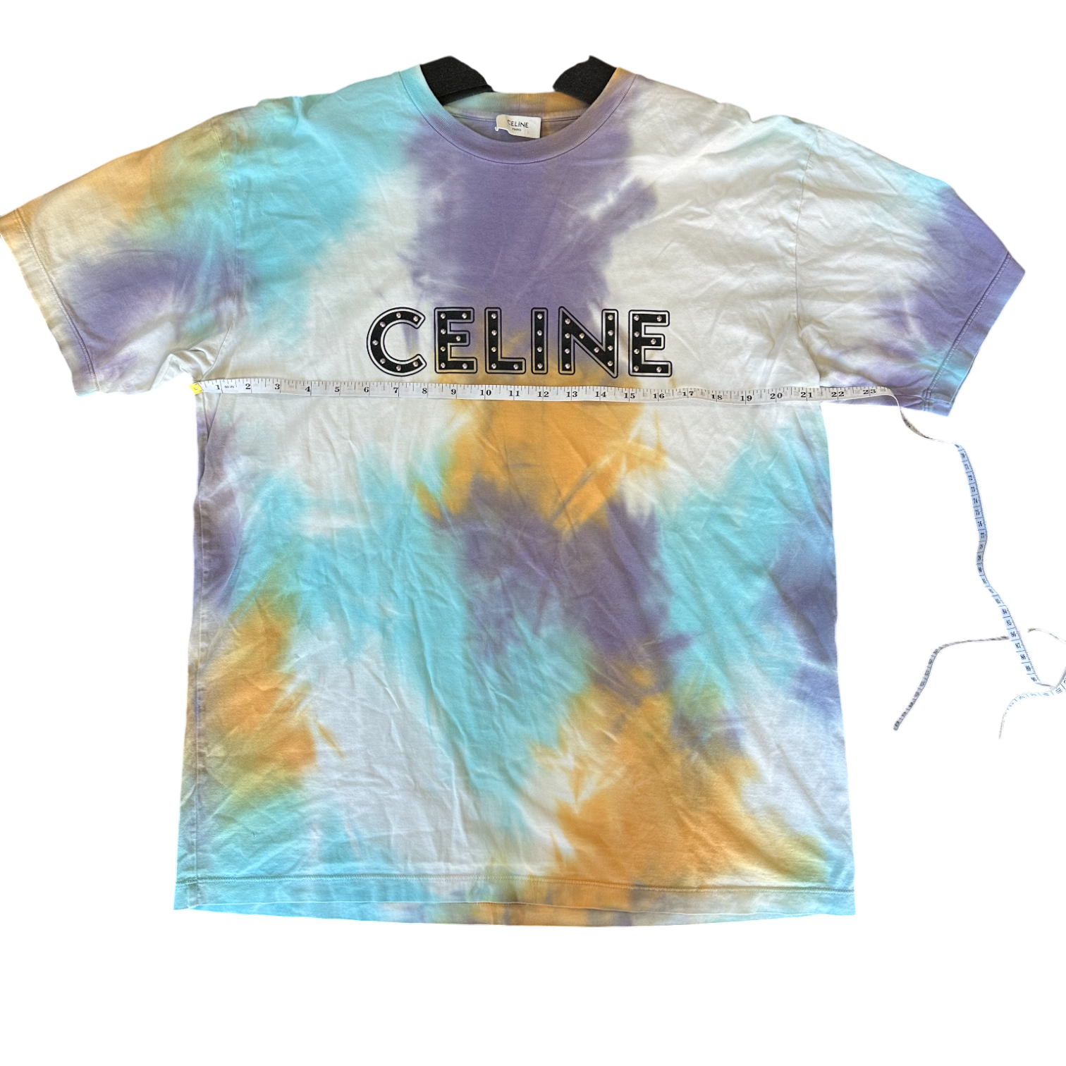 Celine Short Sleeve Tye-Dye Tee T-Shirt