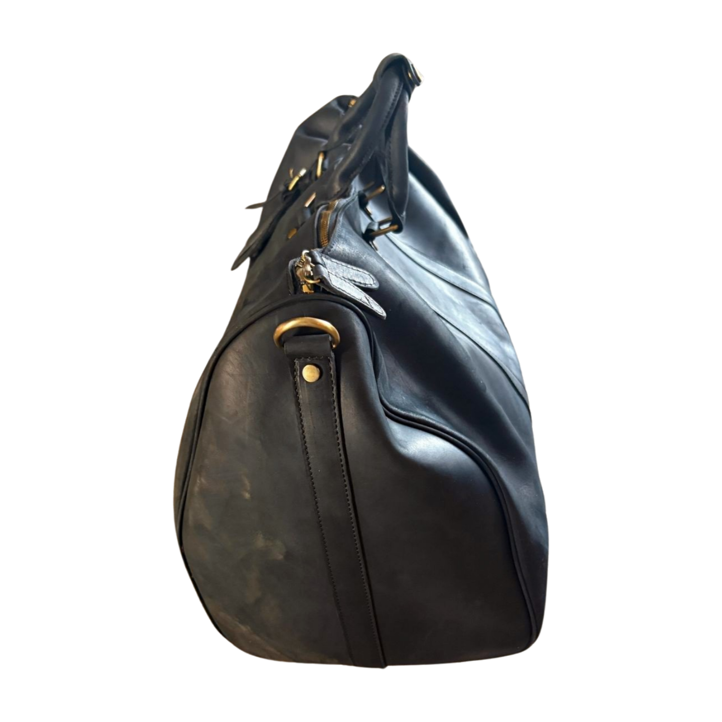 Leathario Travel Leather Duffle Bag - NWT