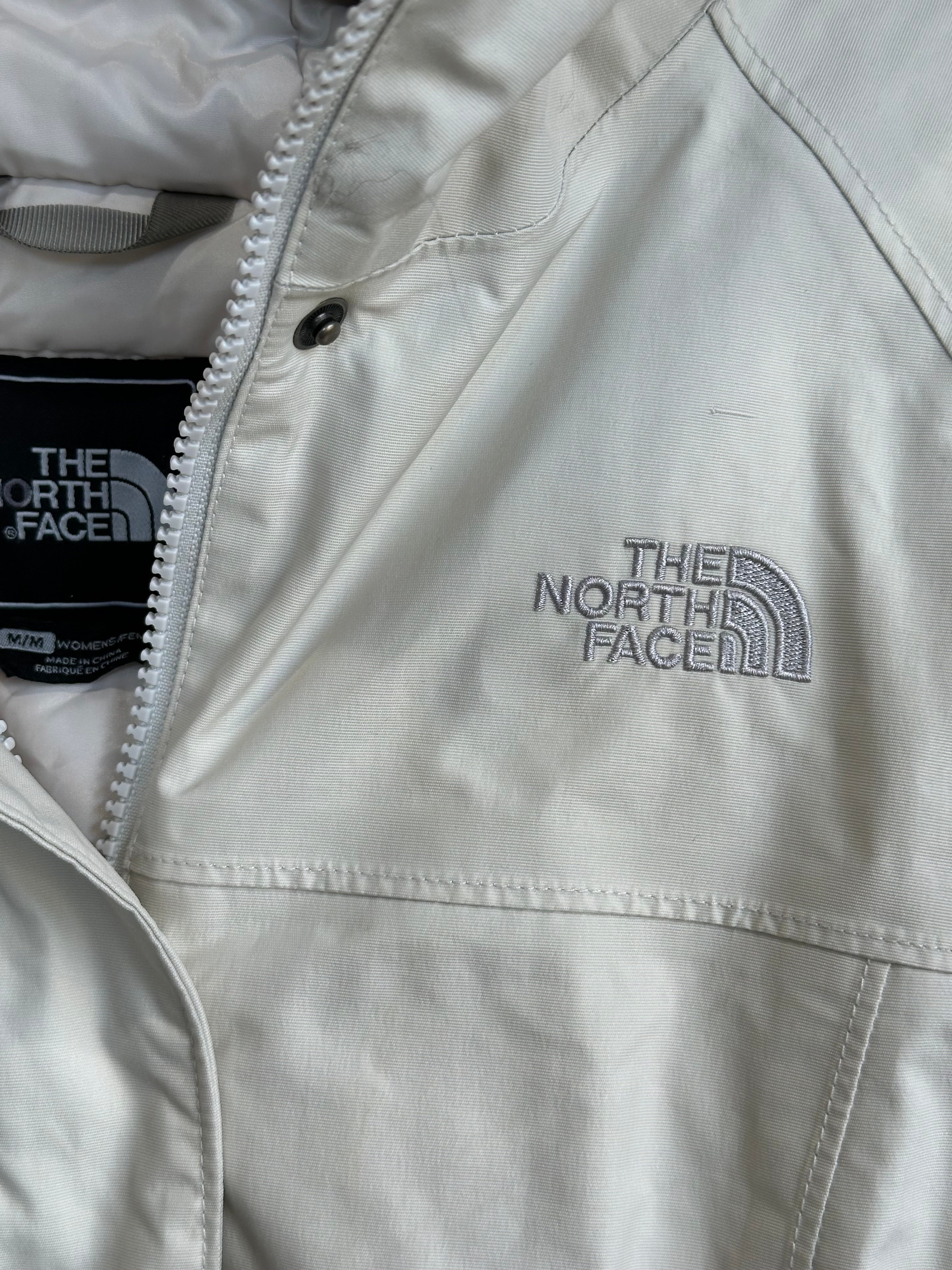 The North Face Long White Coat -  Women's size Medium