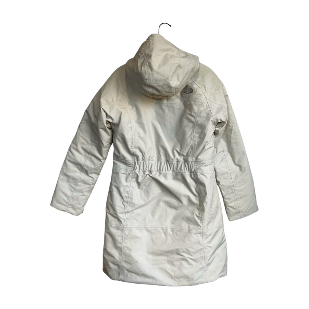 The North Face Long White Coat -  Women's size Medium
